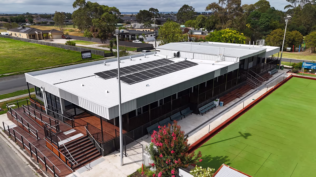 New Metal Roofing for Bowling Pavilion