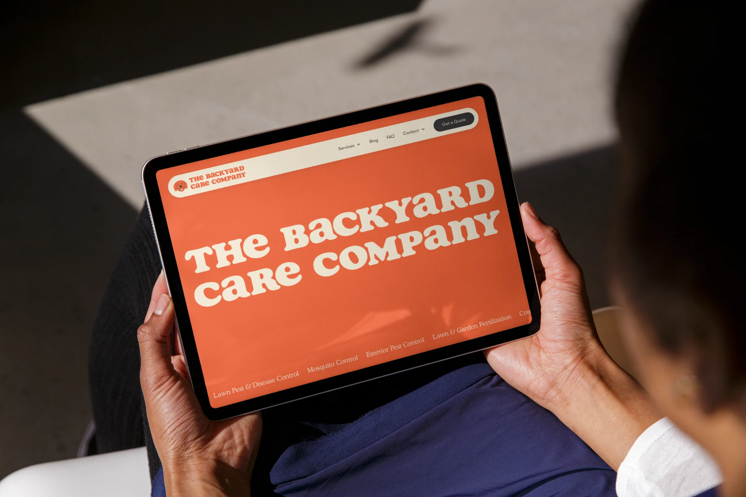 Backyard Care Website