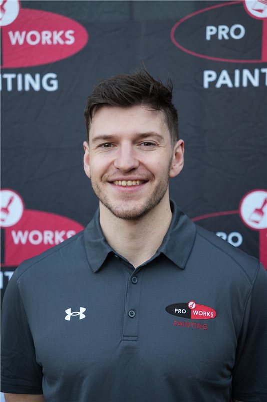 Jason Caines, owner of Pro Works Painting, smiling