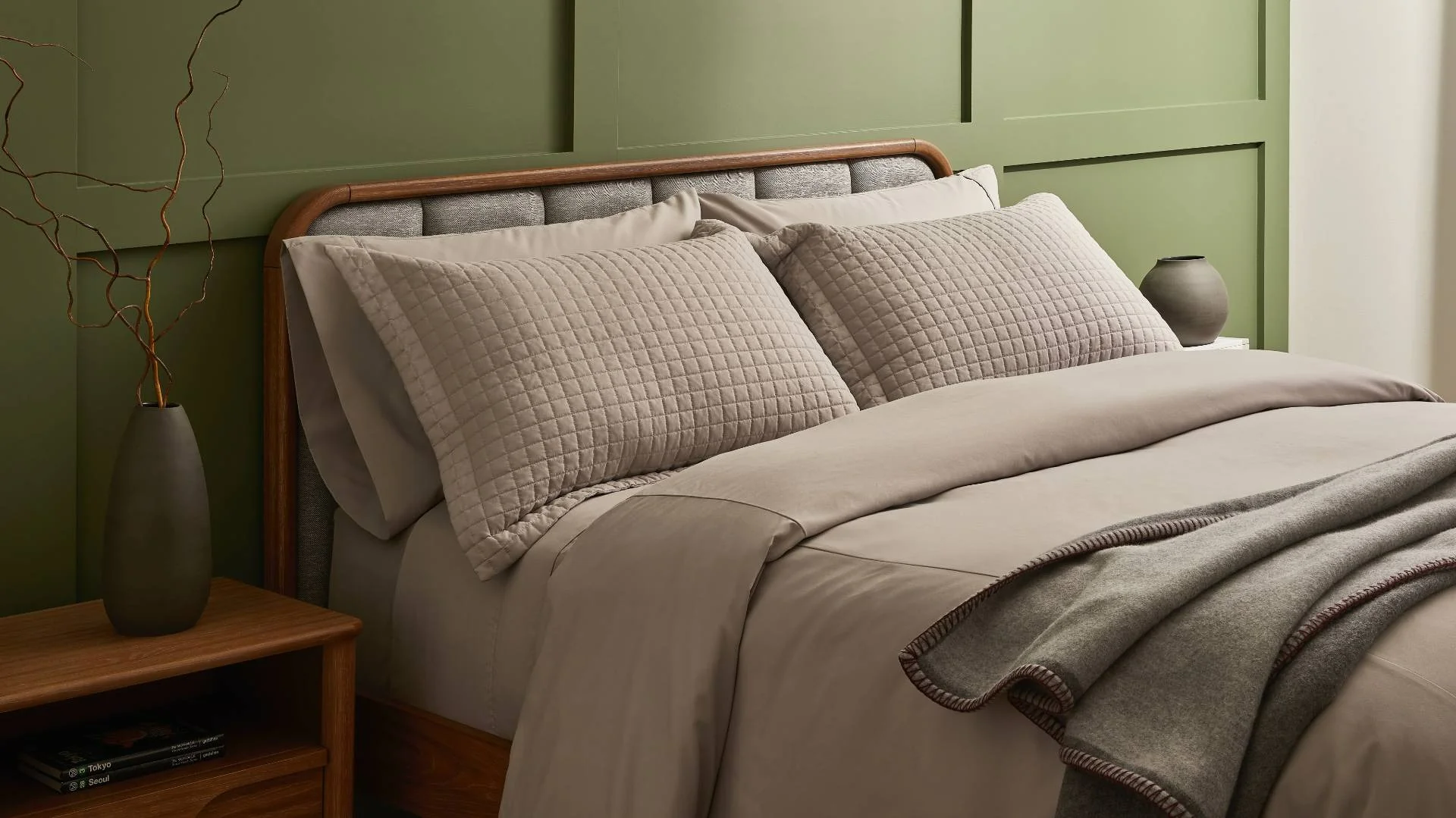 Northern Feather bedding ad
