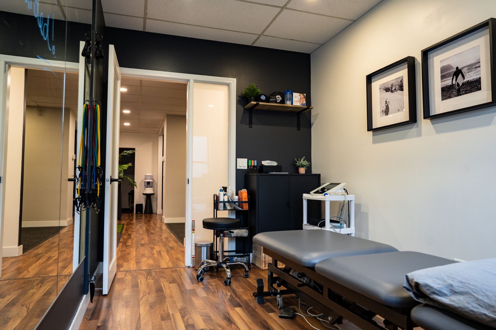 Treatment rooms at VanCity Physio