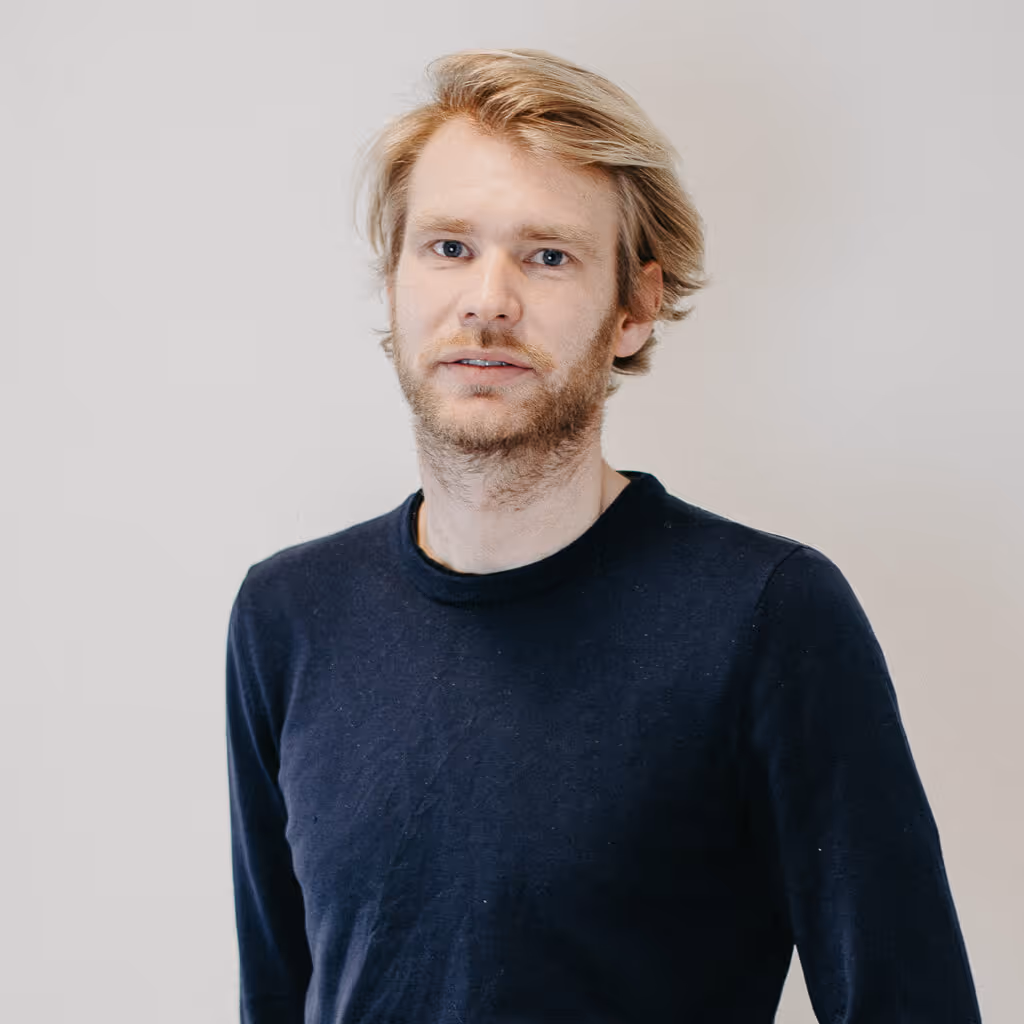 Bild på Linus Änghede, kassör i Norrköping Tillsammans.