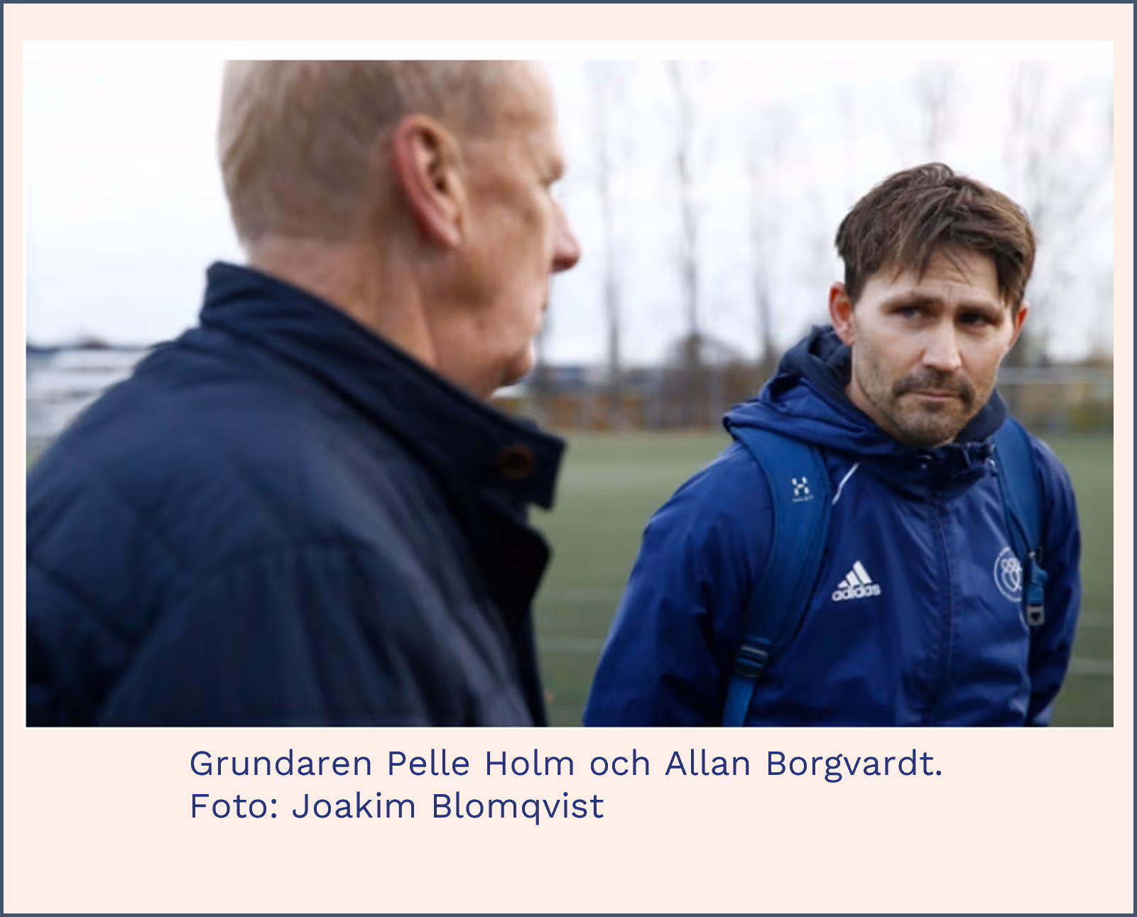Pelle och Allan blir intervjuade i samband med nomineringen av Norrköpingshjälte