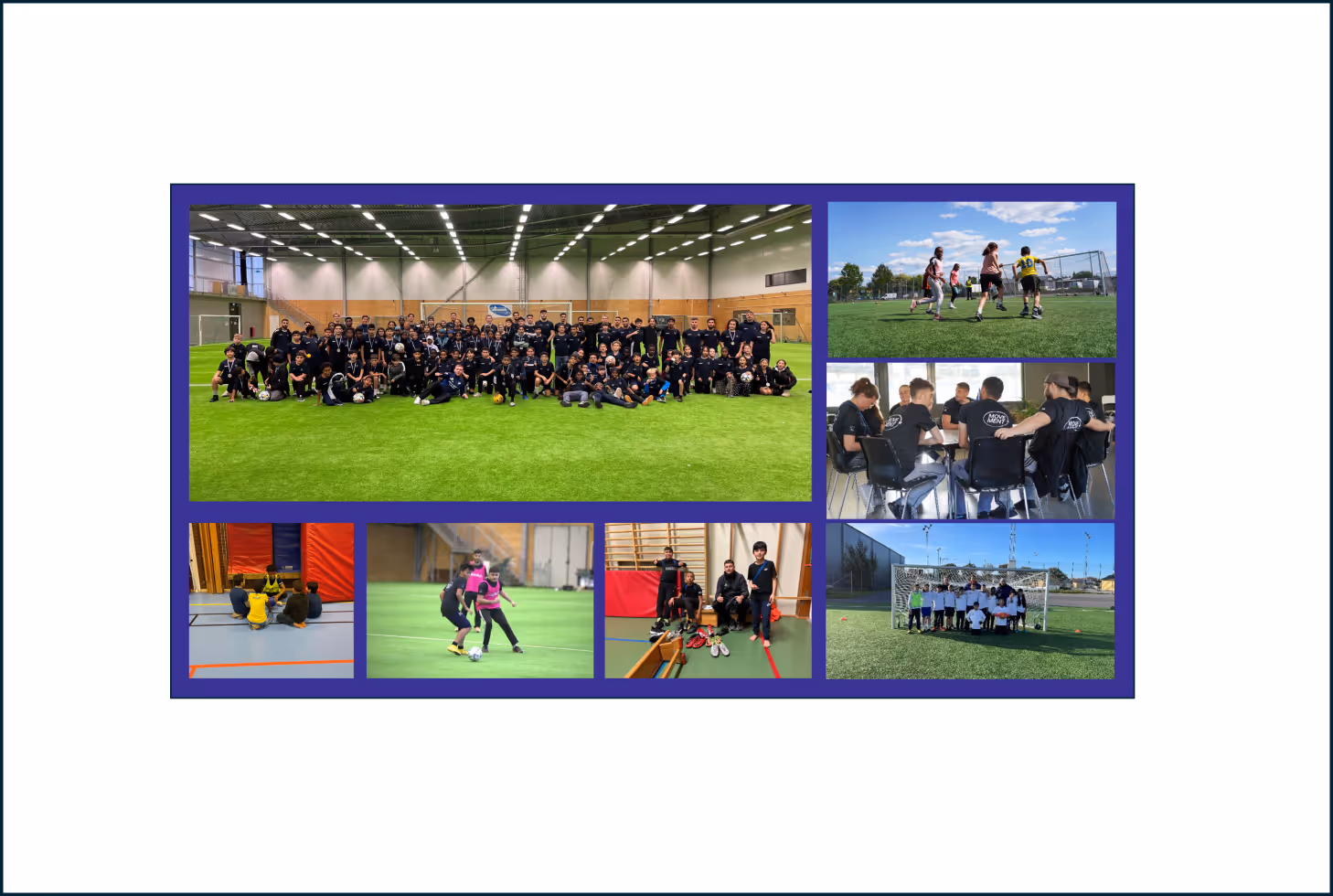 ett collage av bilder med vad som hänt under 2024