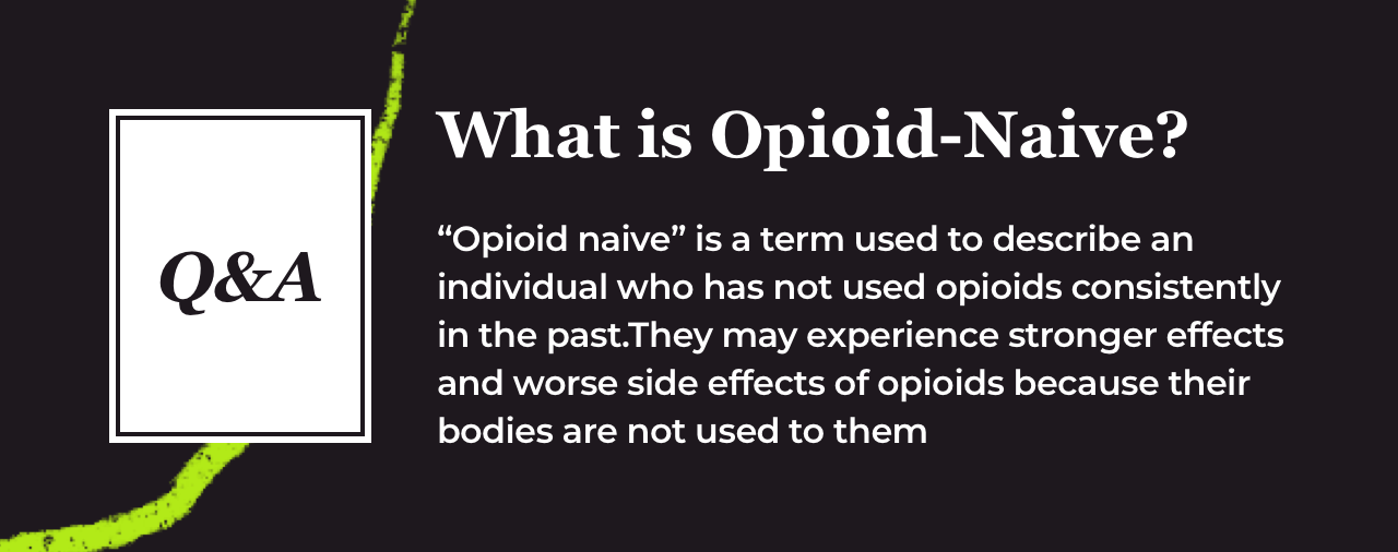 What is Opiod-Naive