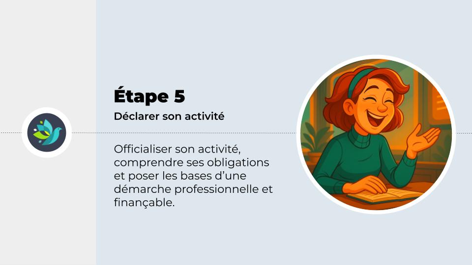 Devenir formateur indépendant, étape 5 : déclarer son activité