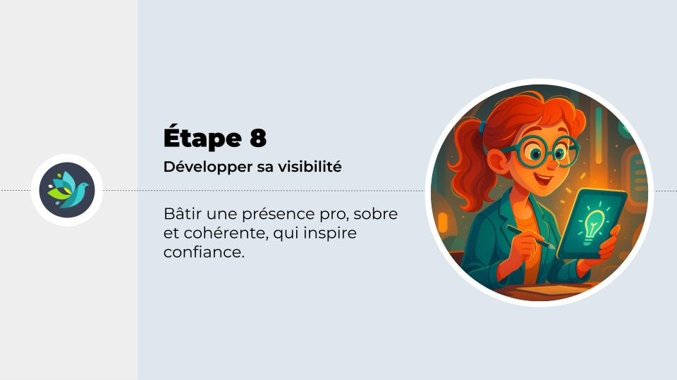 Devenir formateur, étape 8 : développer sa visibilité