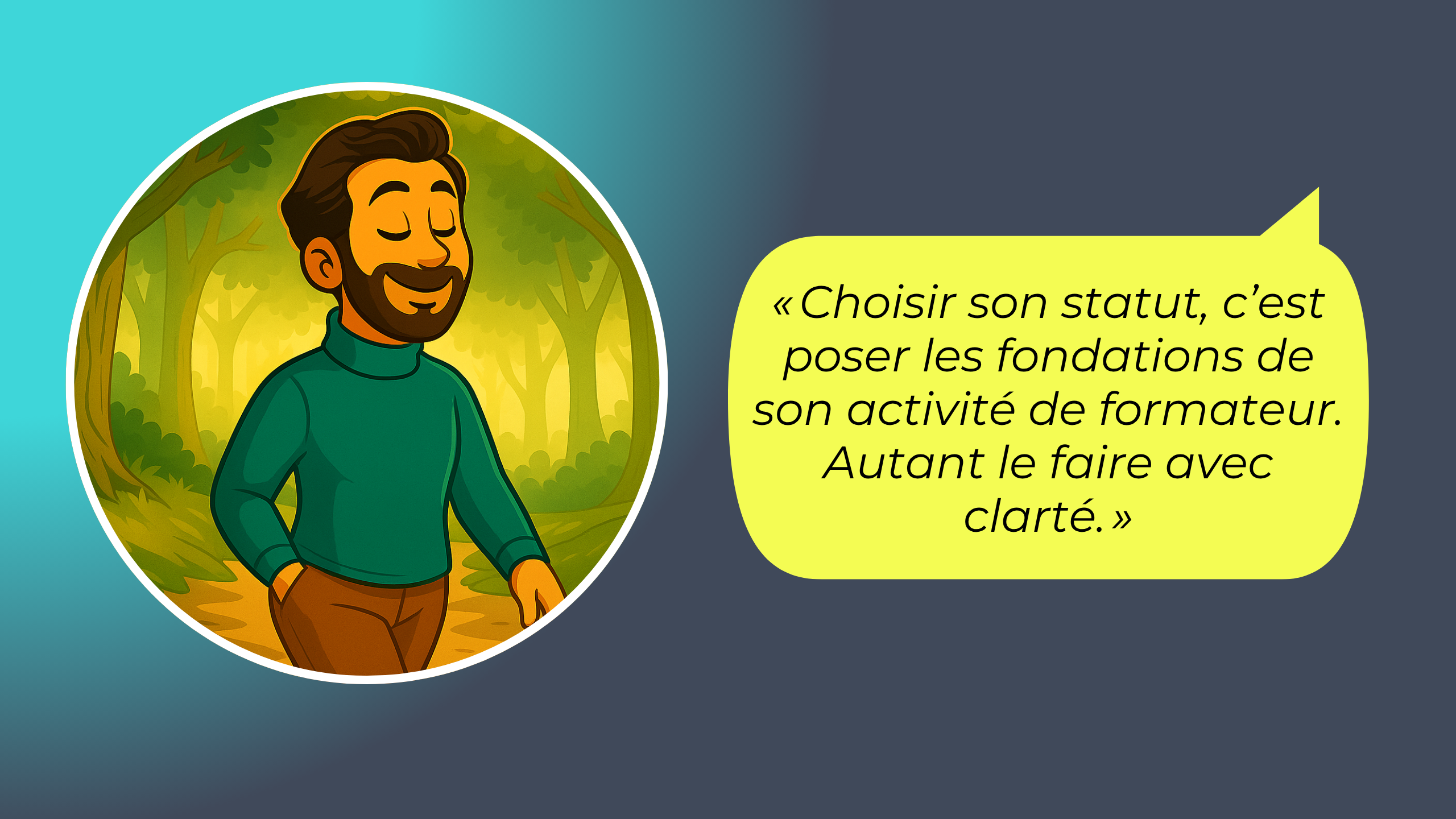 Quel statut juridique choisir pour devenir formateur indépendant ?