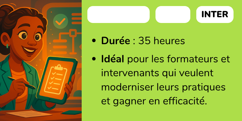 Développer une offre de formation digitalisée.