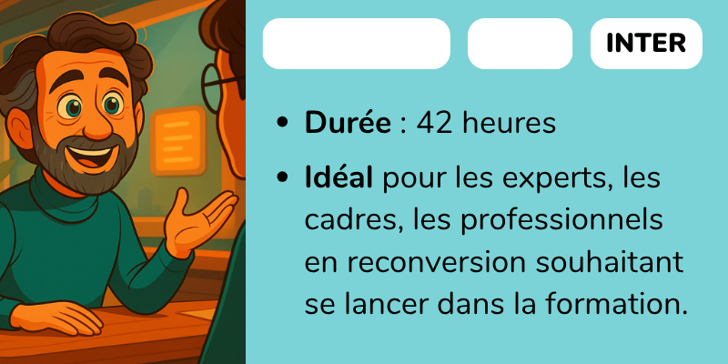 Créer et développer une activité de formation professionnelle.