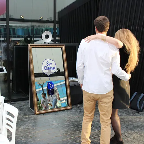 Fotospiegel für besondere Events