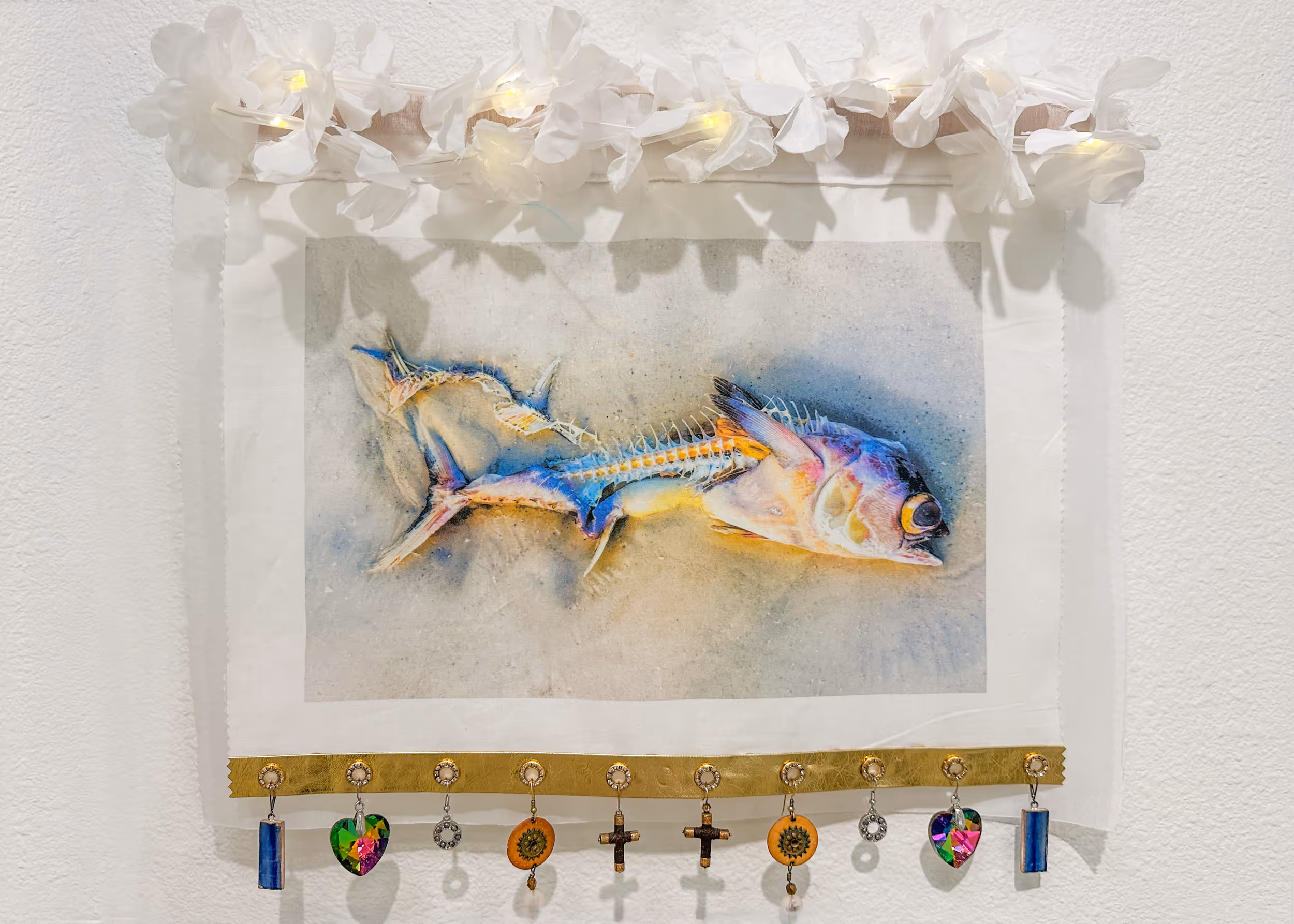 Blue Car on the Highway