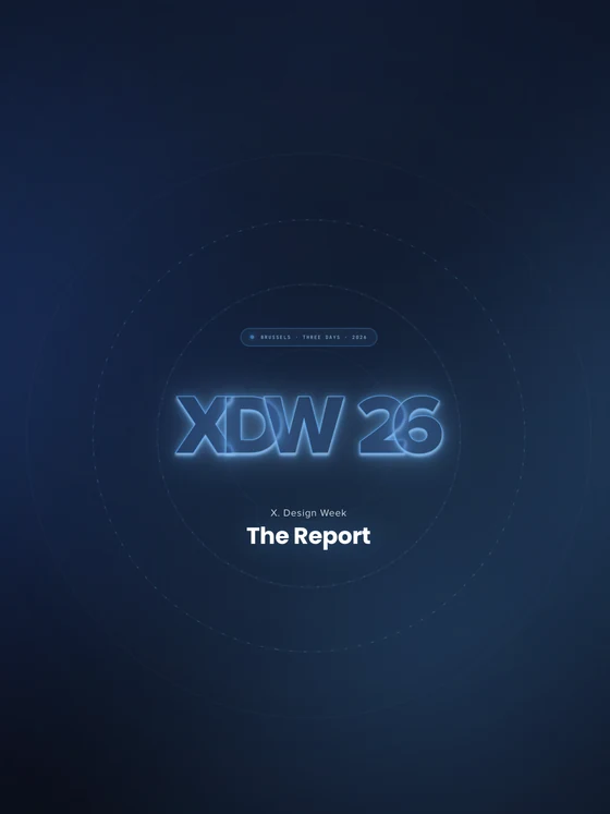 Cover of X. Design Week 2026, The Report
