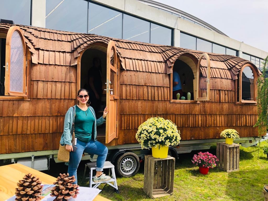 Besuch der Tiny House Ausstellung in Karlsruhe 2019