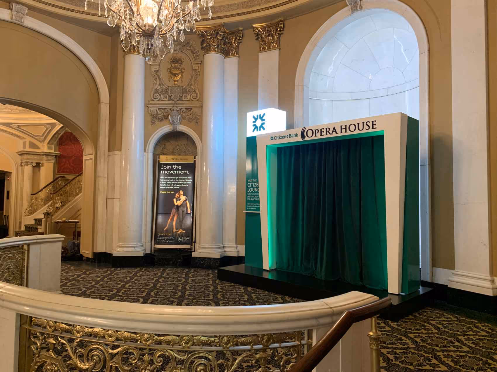 Citizens Bank Opera House large display