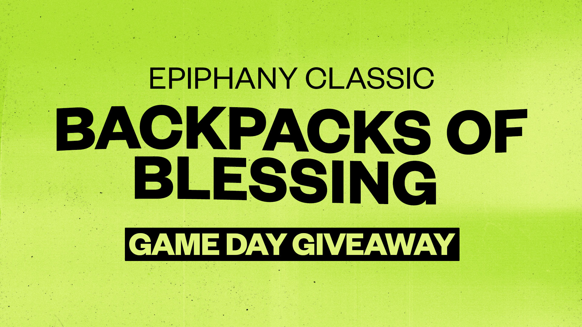 Backpacks of Blessings Giveaway