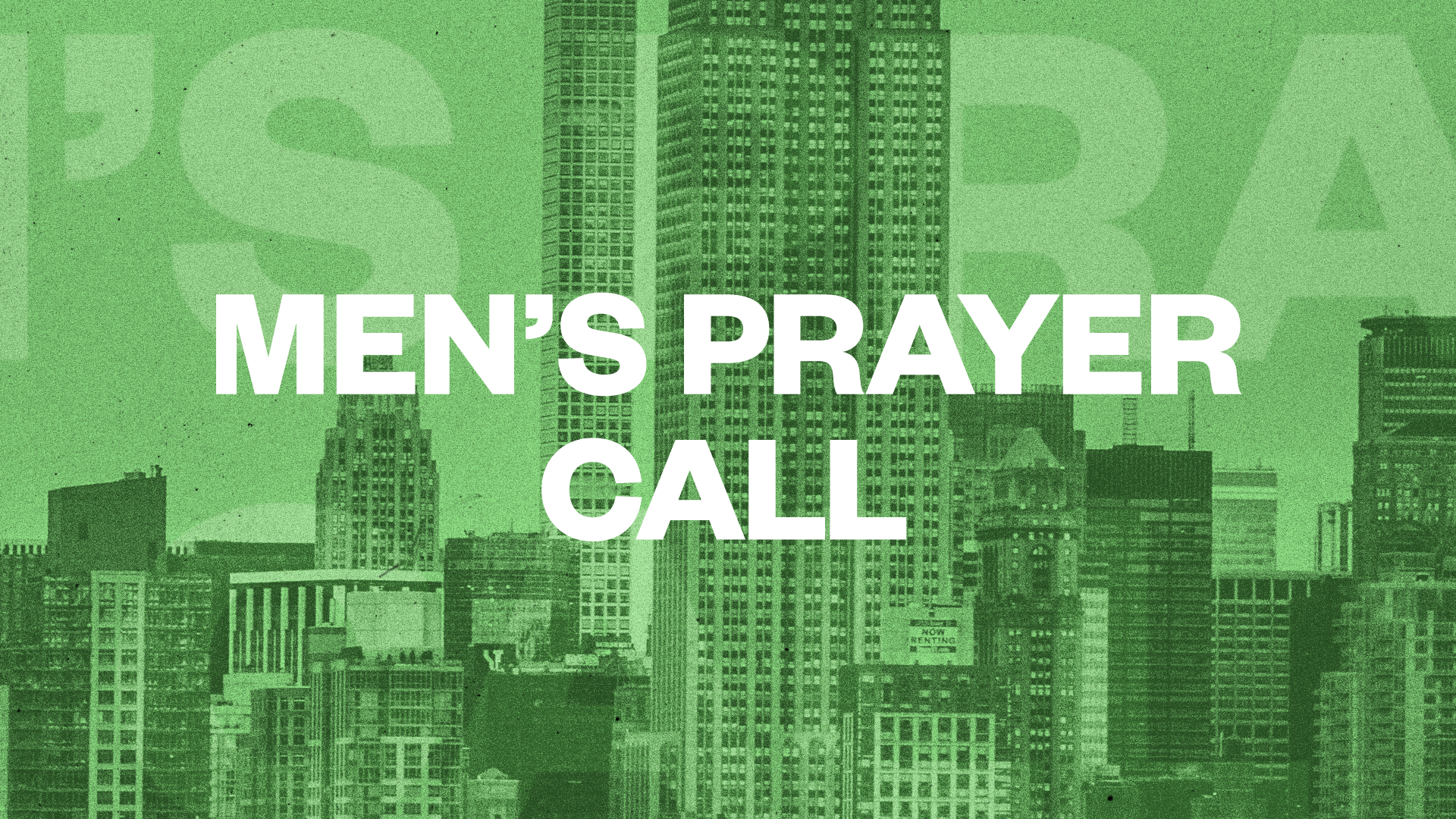 Men's Prayer Call