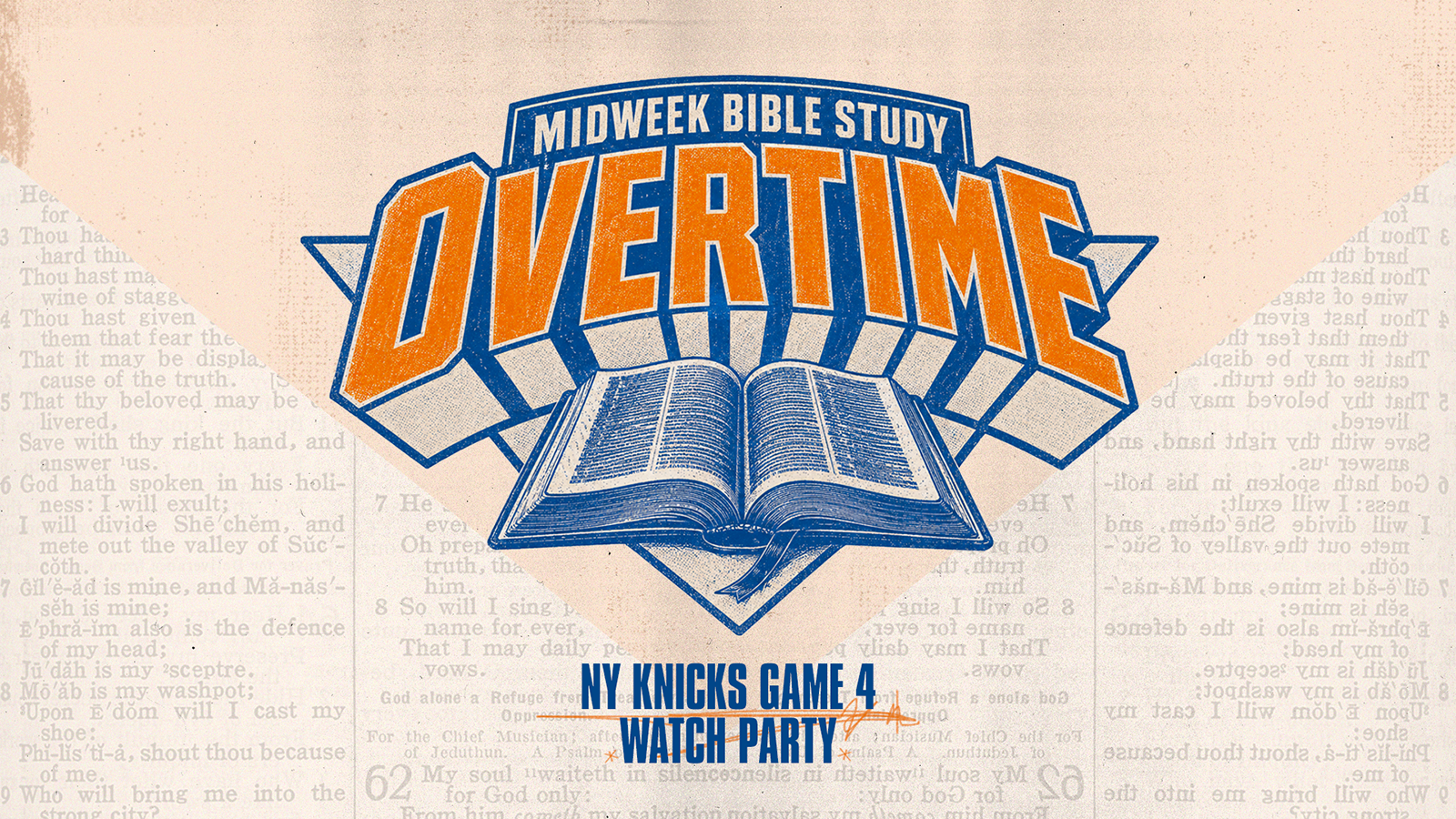 Midweek Bible Study: Overtime