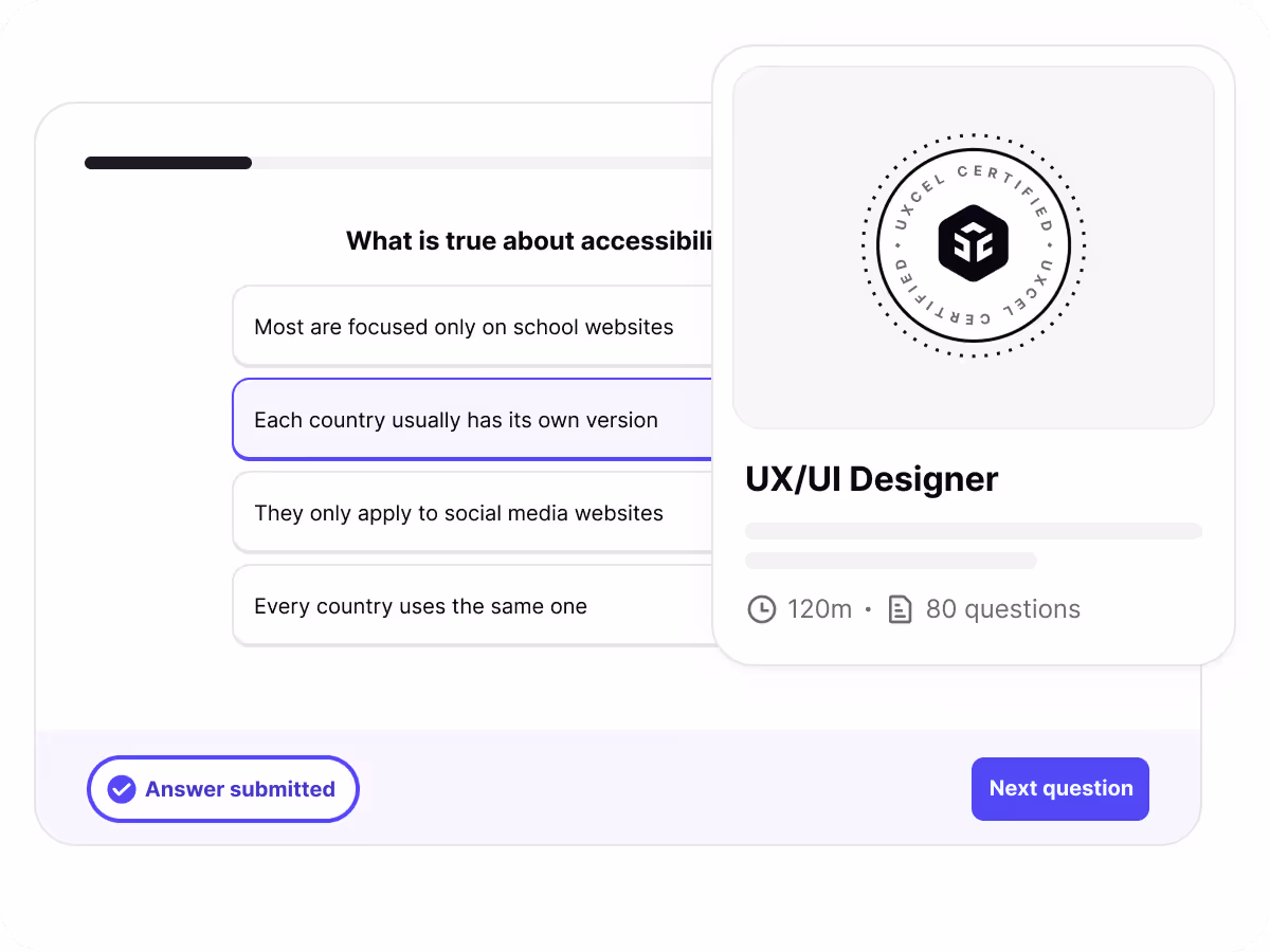 Get certified in UX design