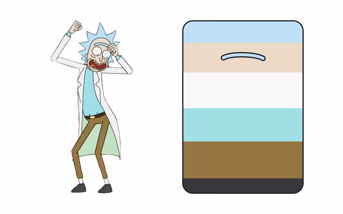Rick Sanchez Color Palette