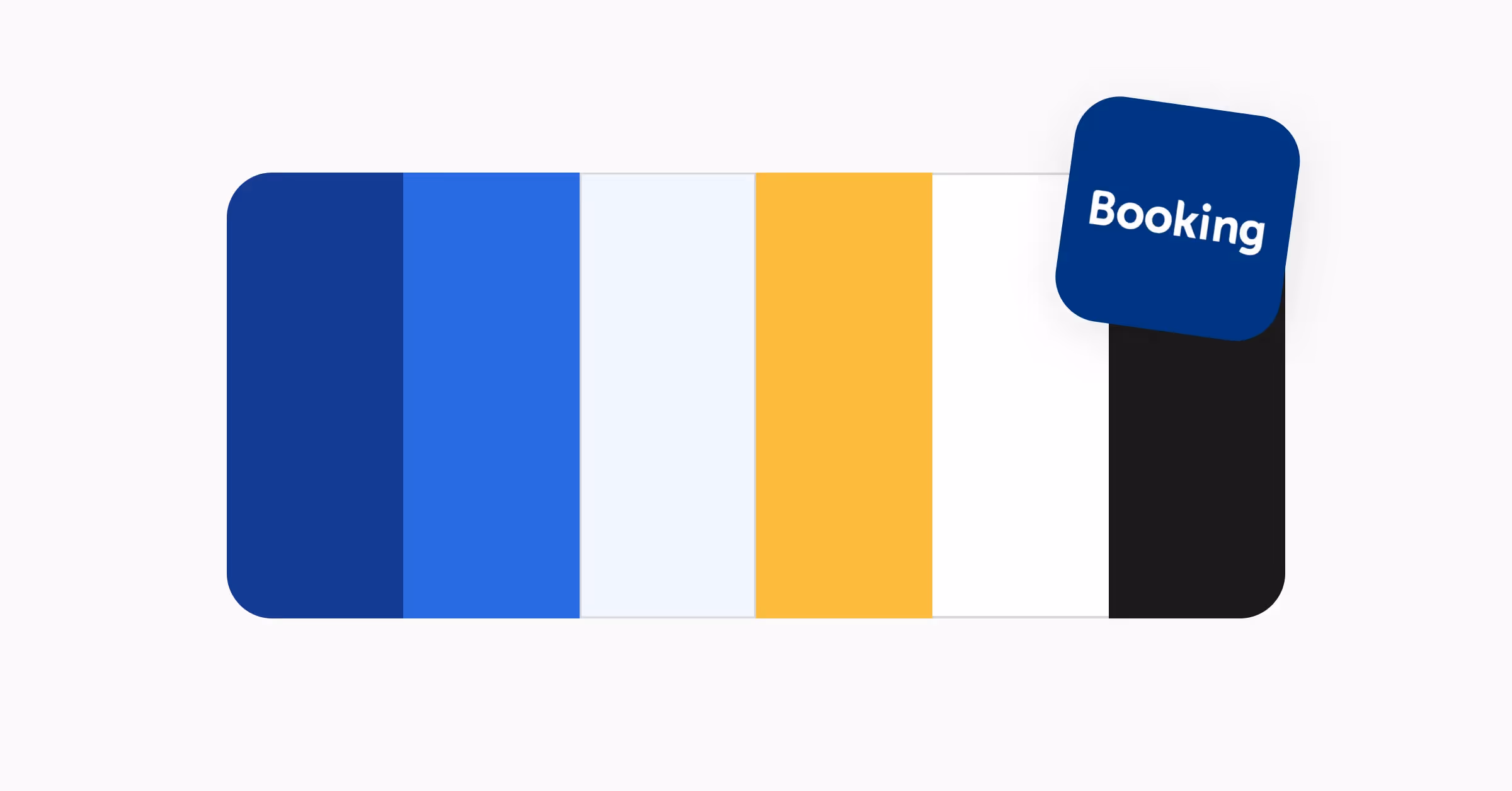 navy blue (#163A8E), sky blue (#2D6ADC), light blue (#F1F6FE), yellow (#F4BE41), black (#1A1A1A), and white (#FFFFFF) ,