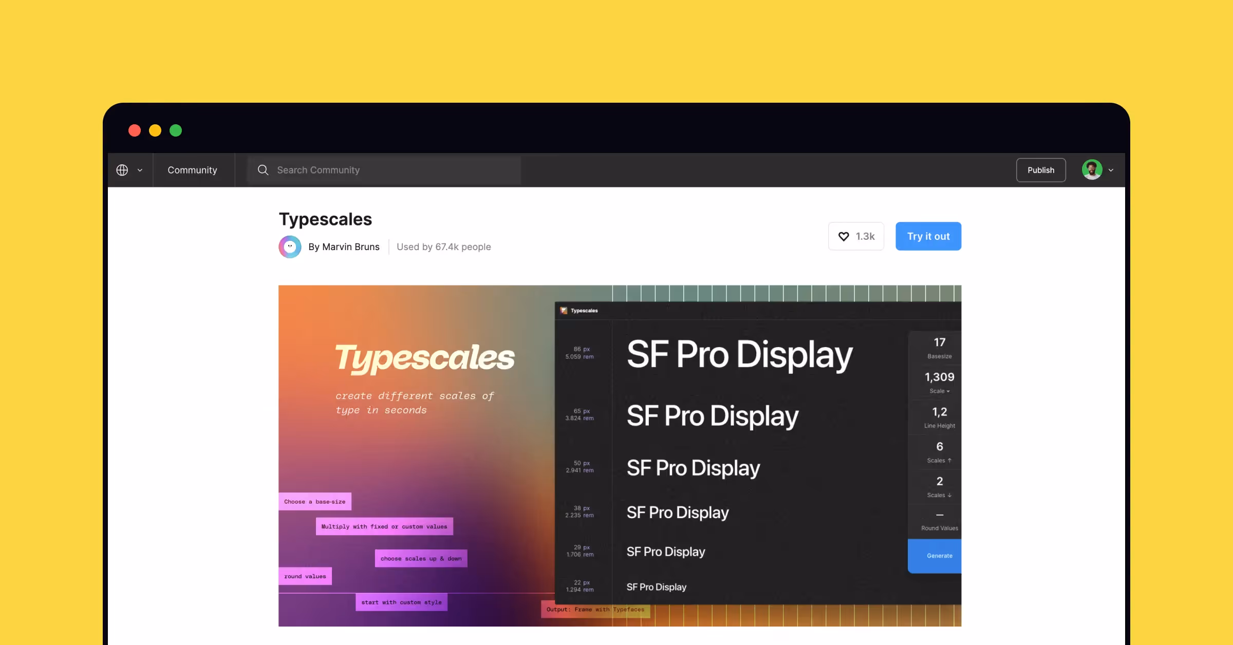 Typescales plugin's download page