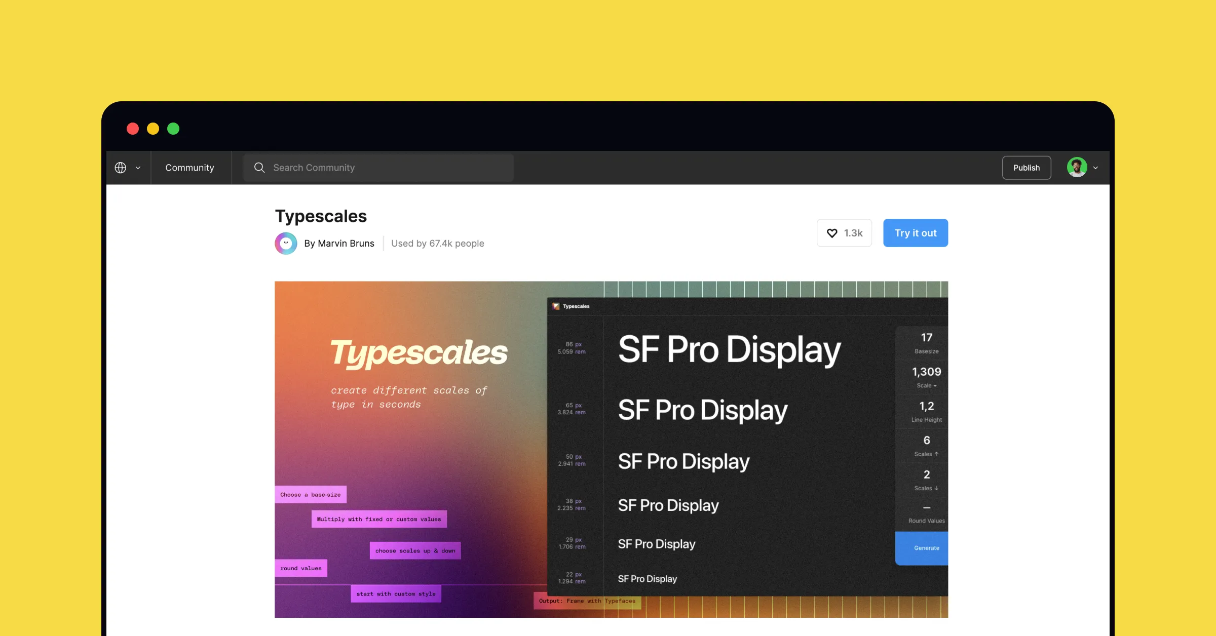 Typescales plugin's download page