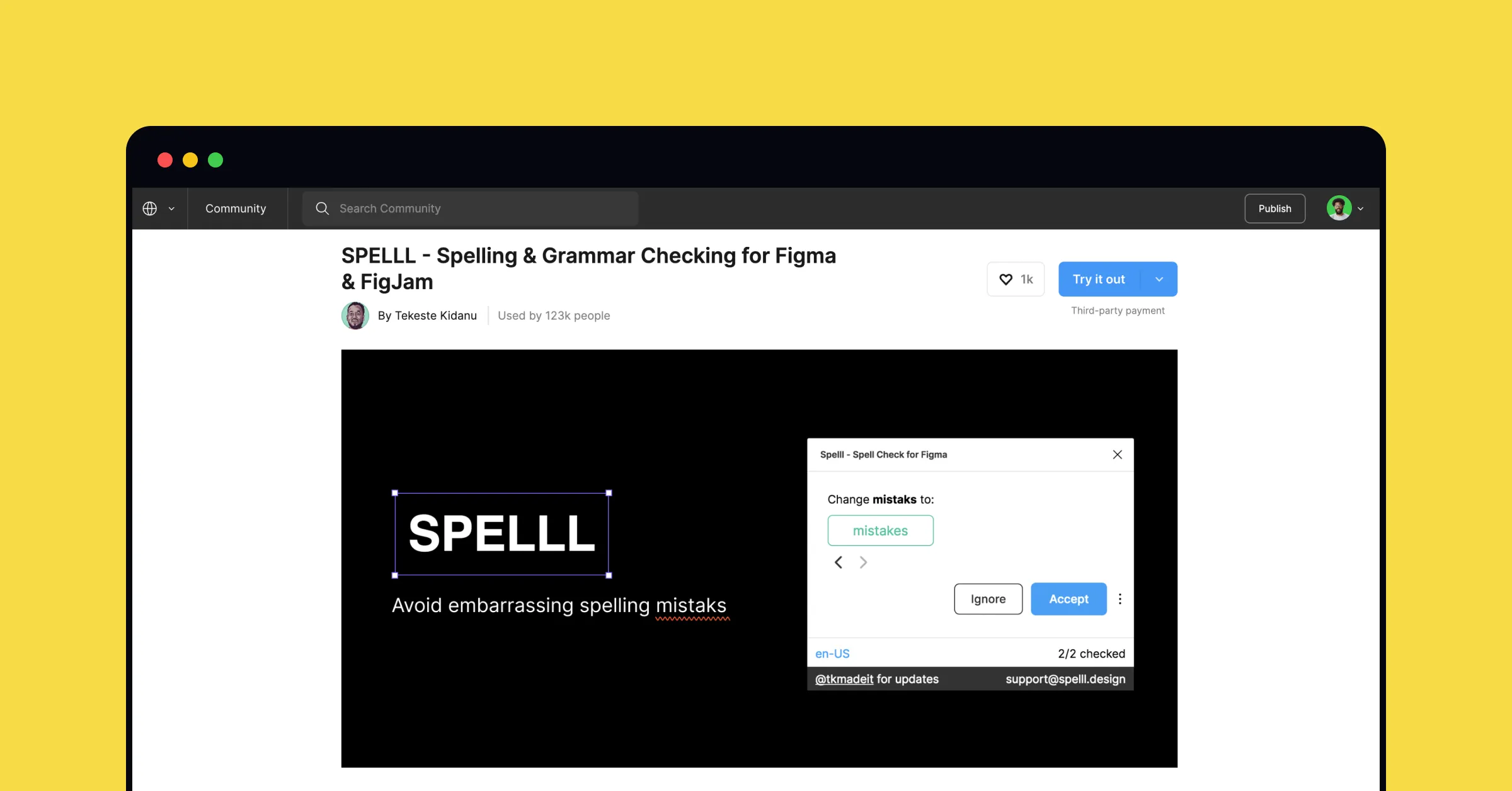 SPELLL plugin's download page