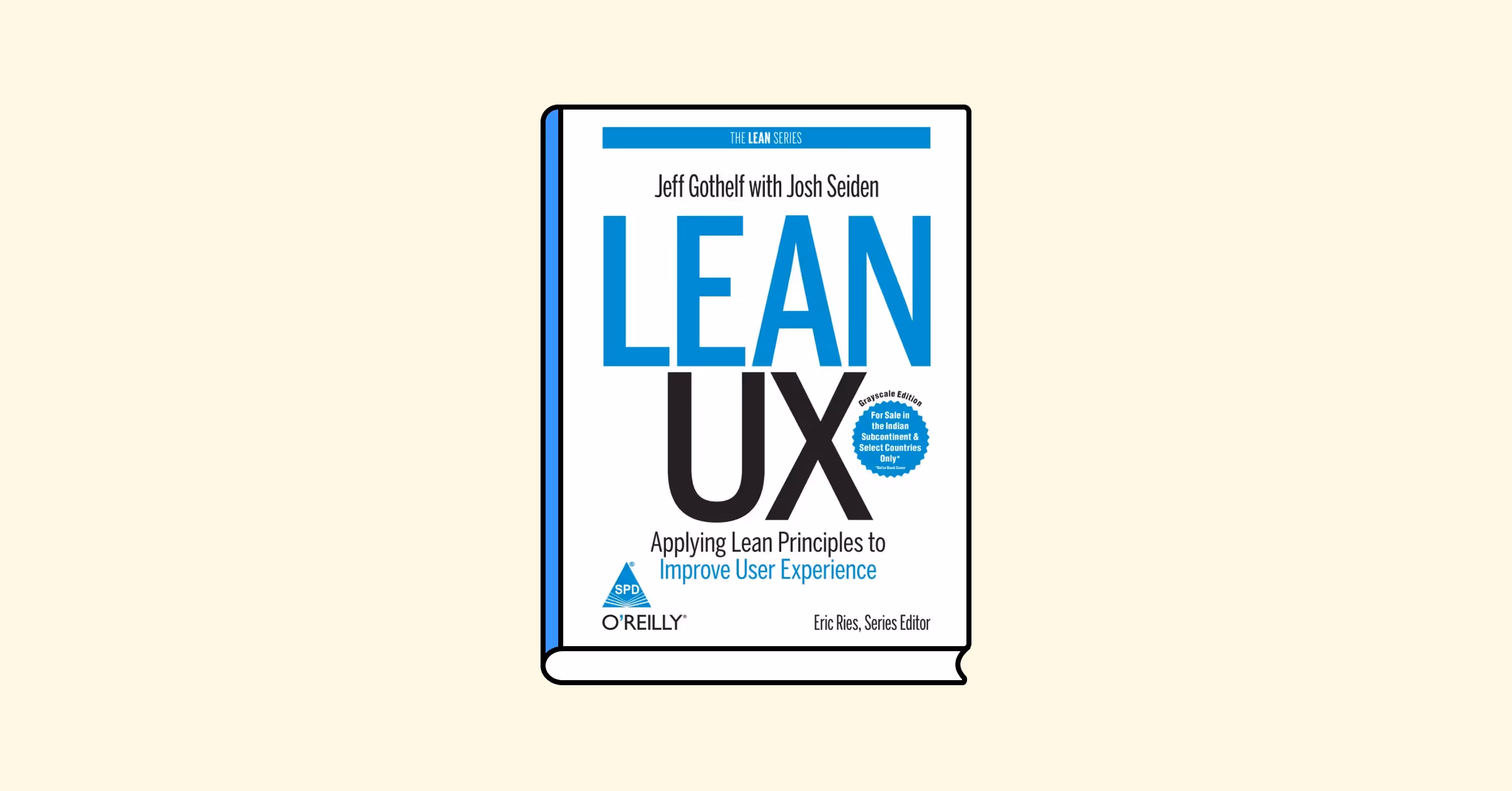 The cover of Lean UX