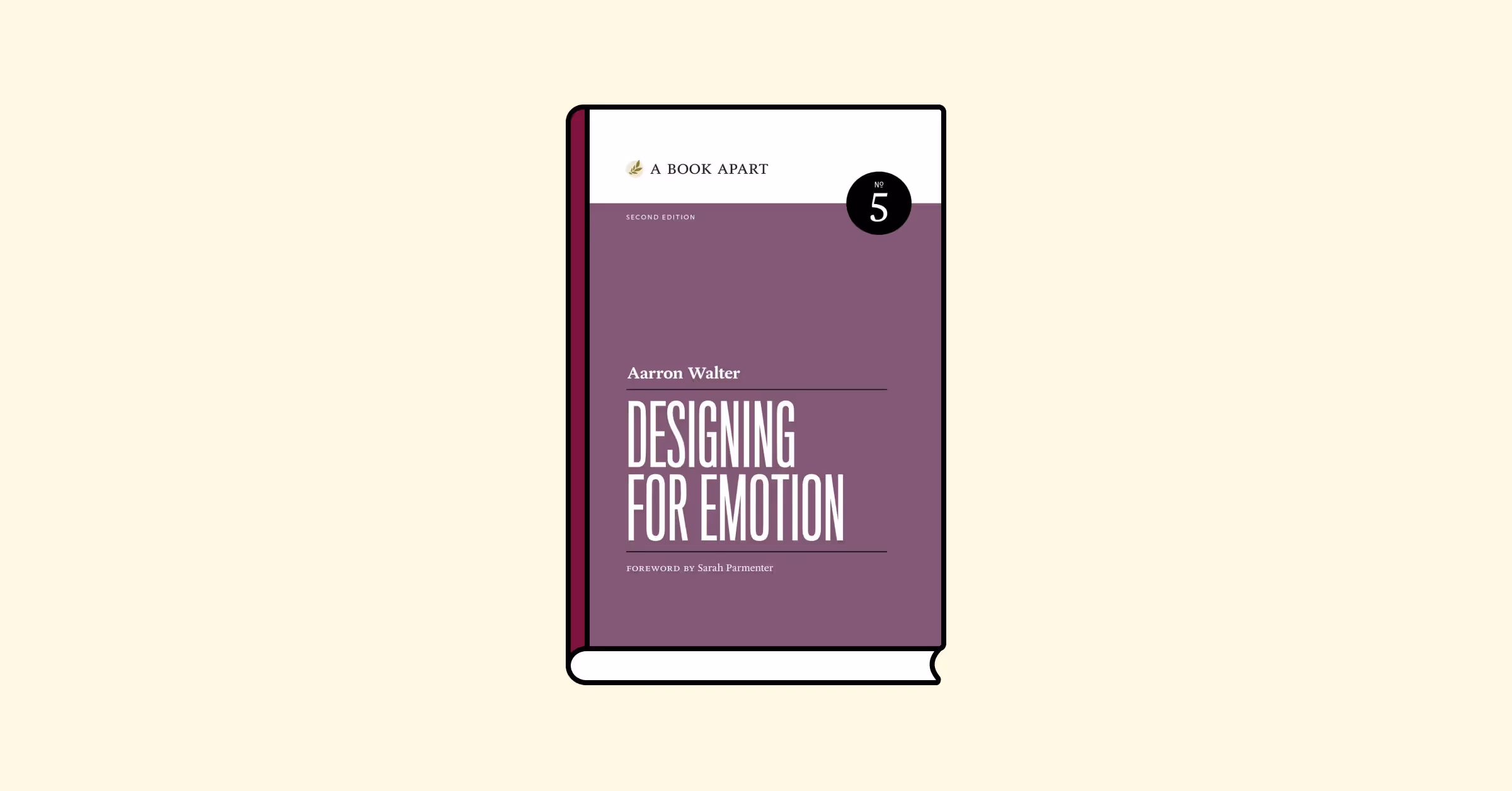 The cover of Designing for Emotion