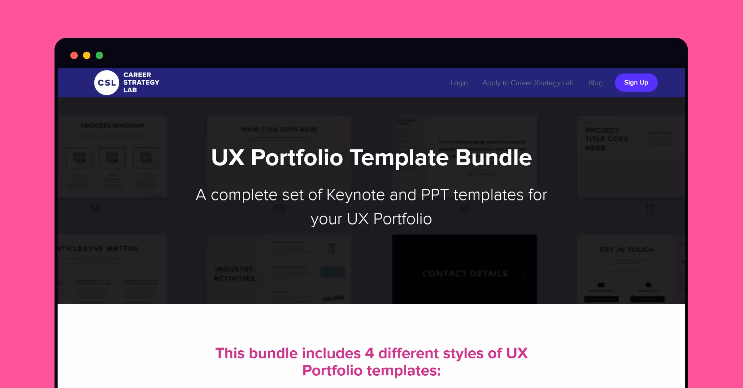A format of PDFs and slide decks