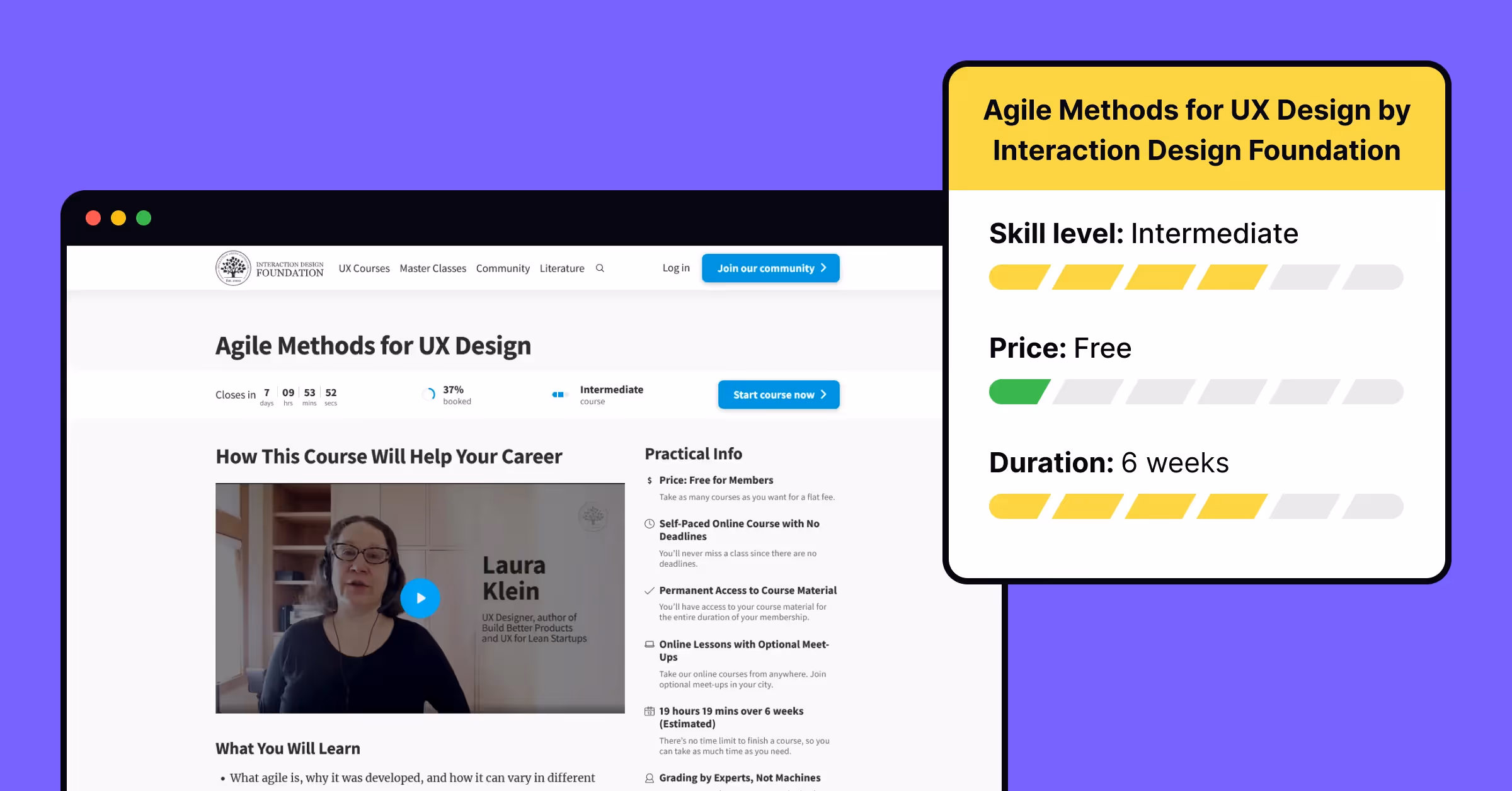 Agile Methods for UX Design by Interaction Design Foundation
