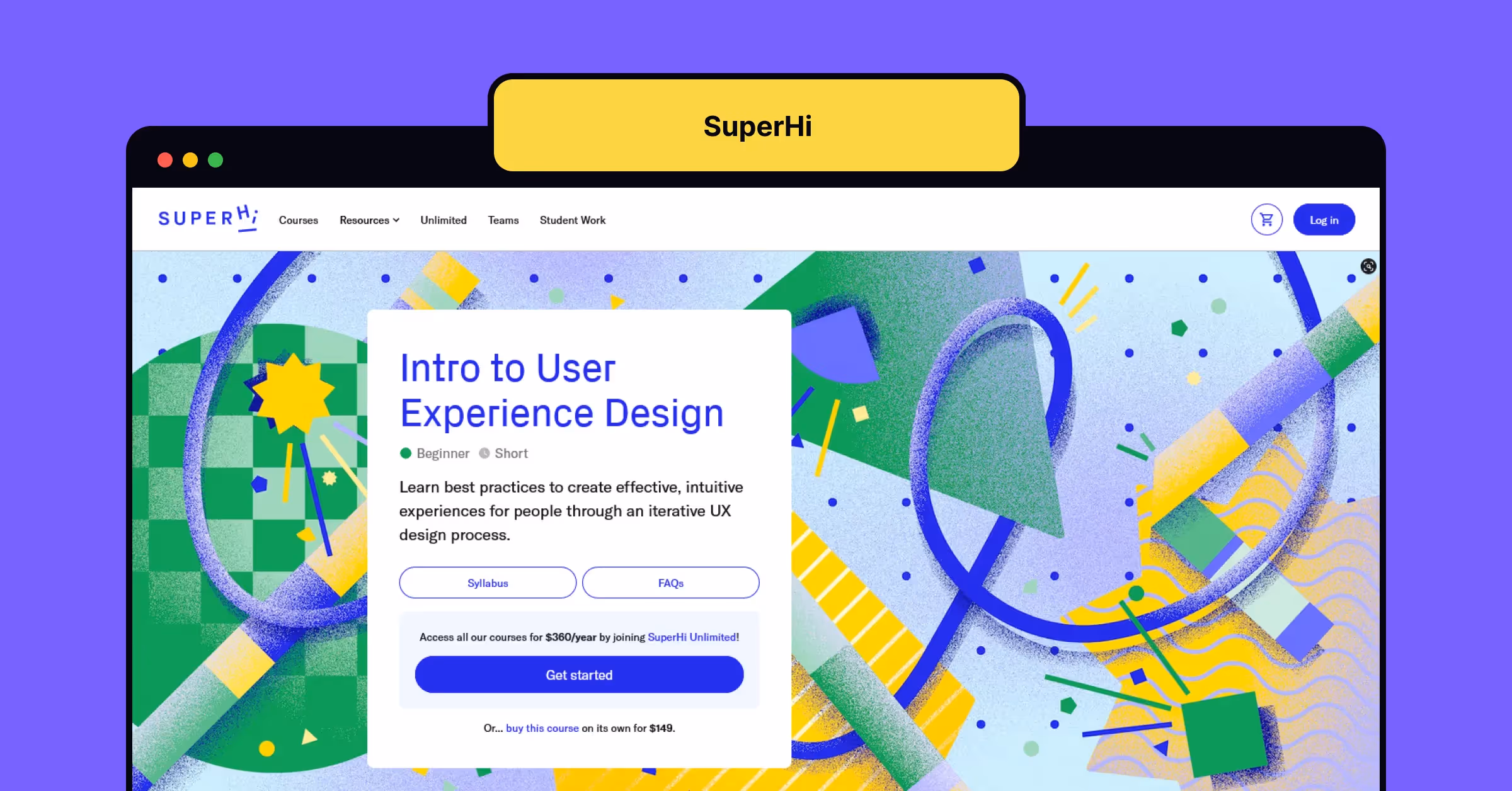 SuperHi website screenshot
