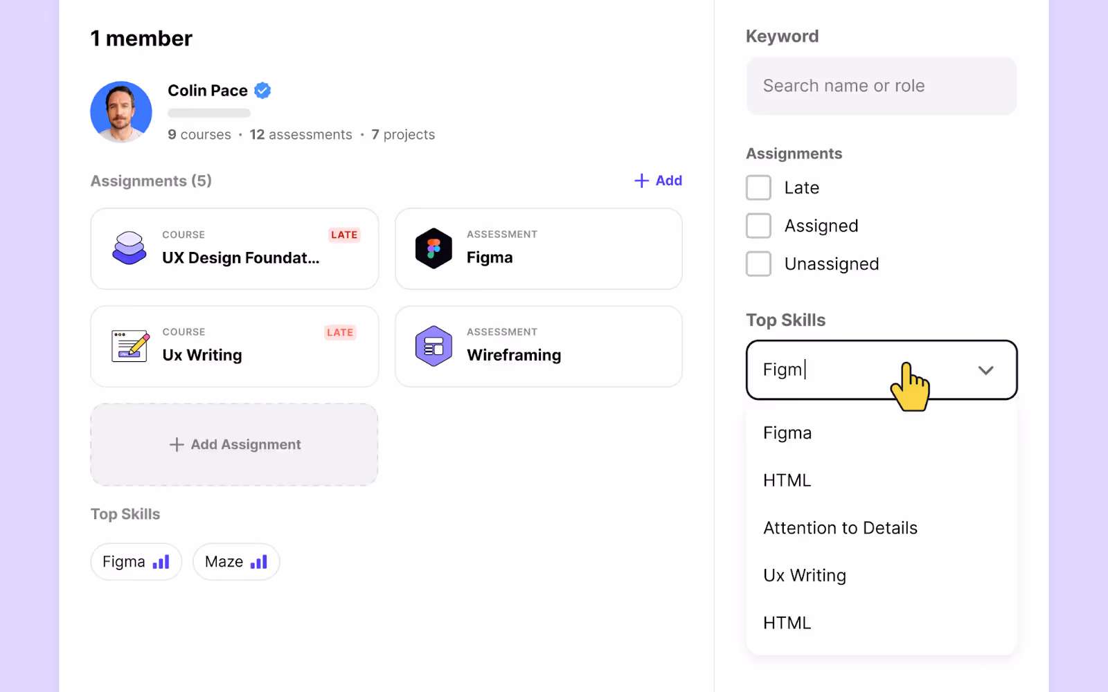 Assign Right Projects to Right Designers Uxcel