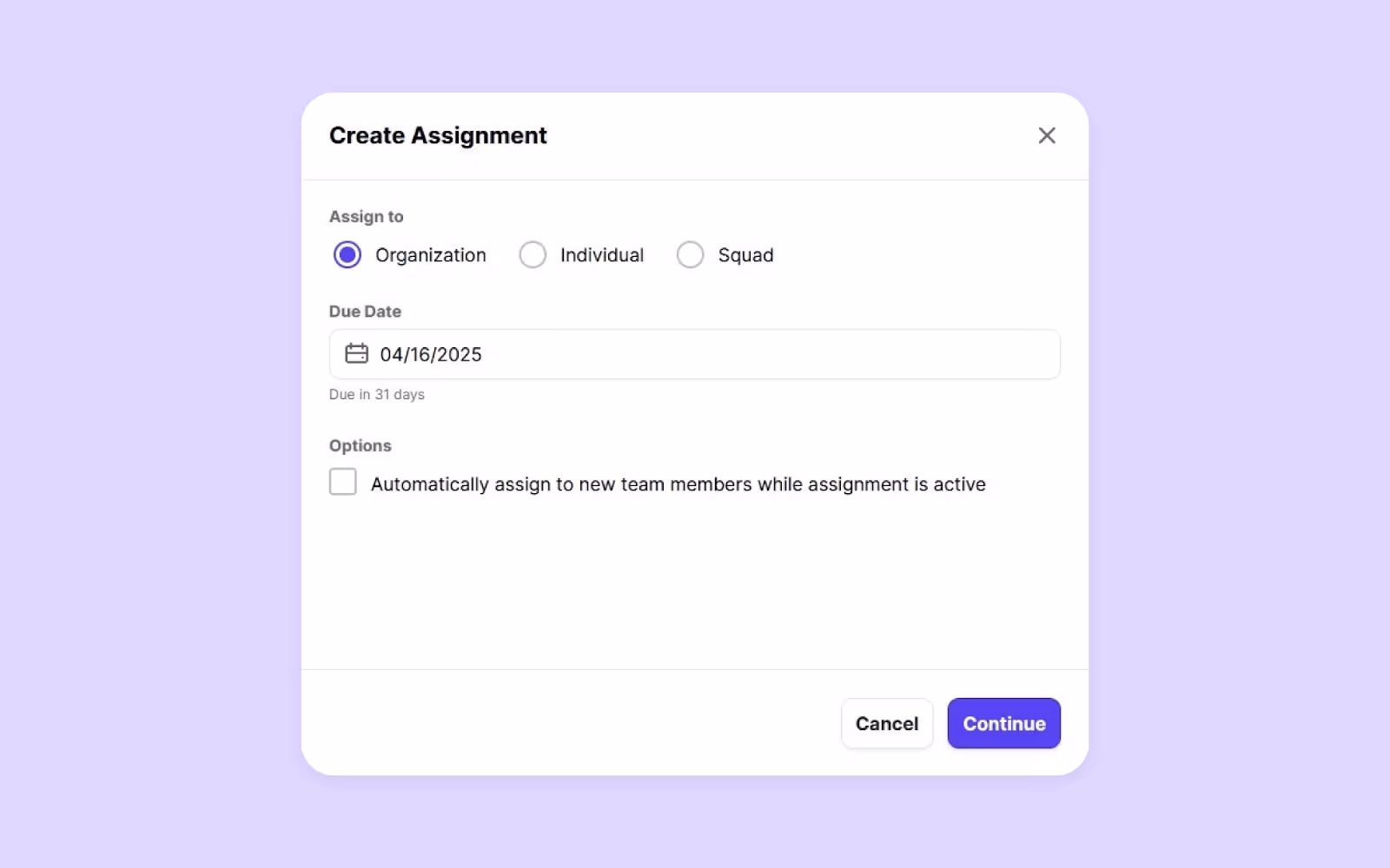 Uxcel Create Assignment Course