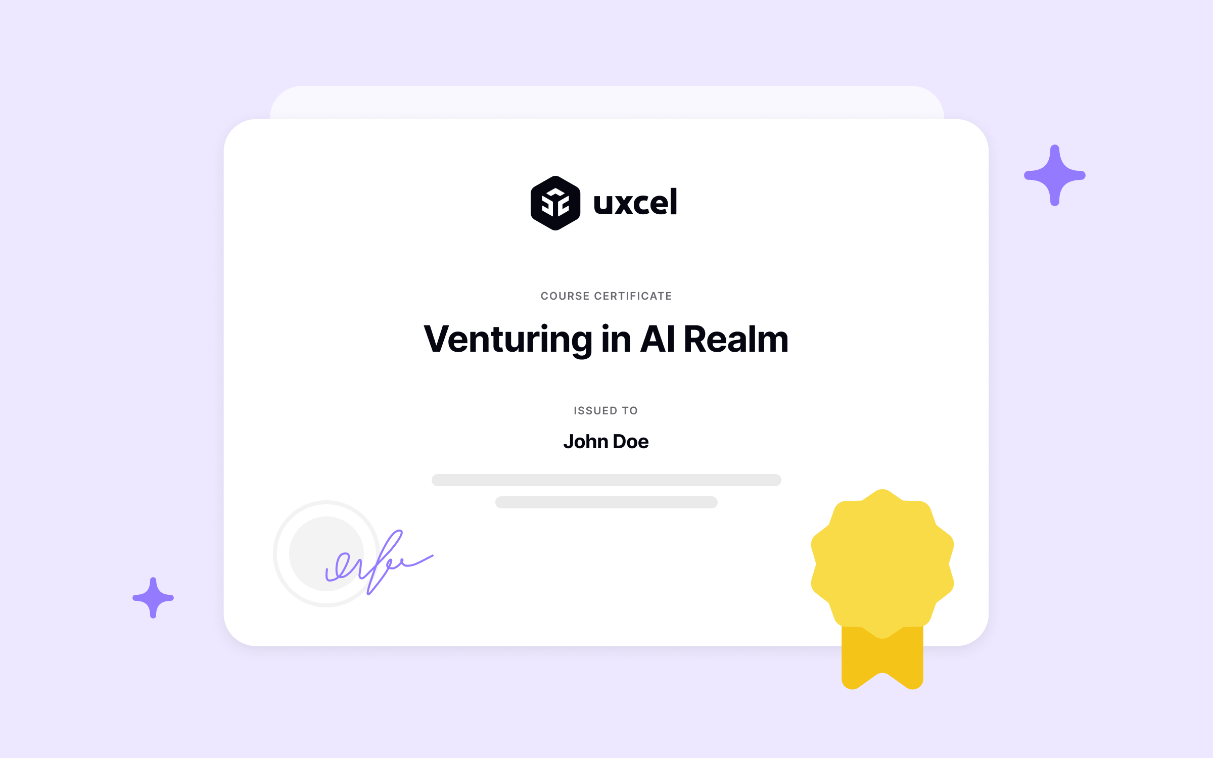 Uxcel Free AI Certification