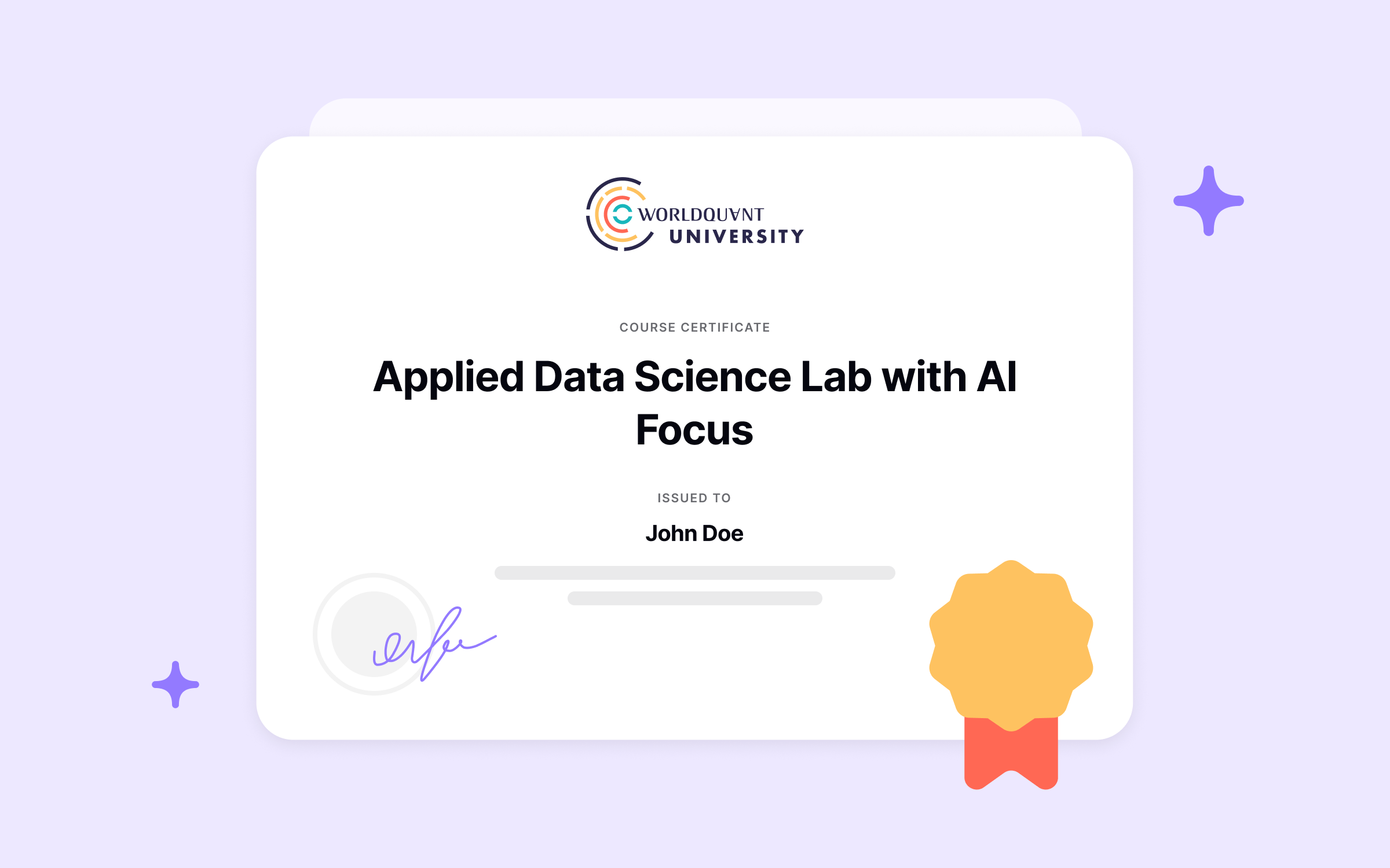 Worldquant University Free AI Certification