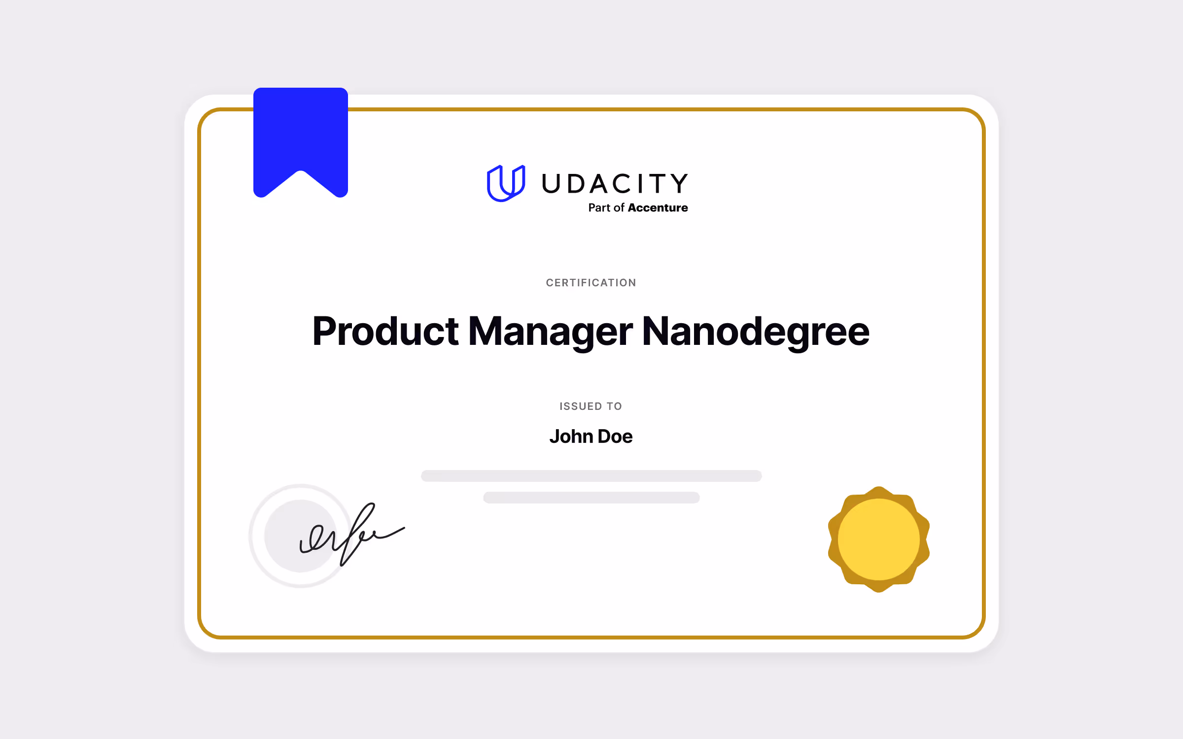 Udacity Paid PM Certification