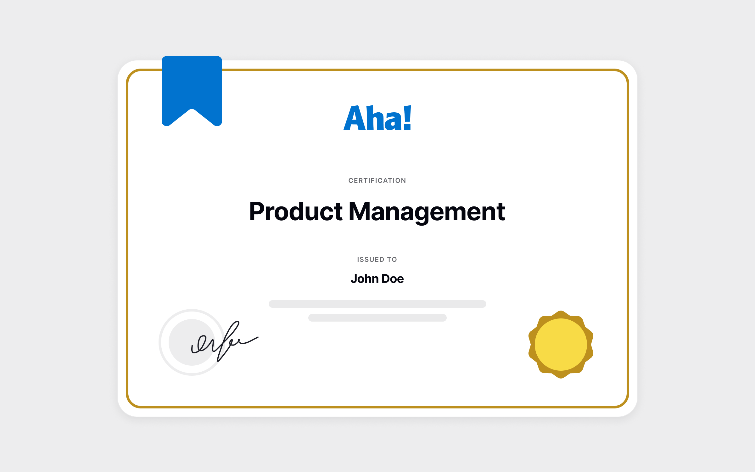 Aha Academy Paid PM Certification