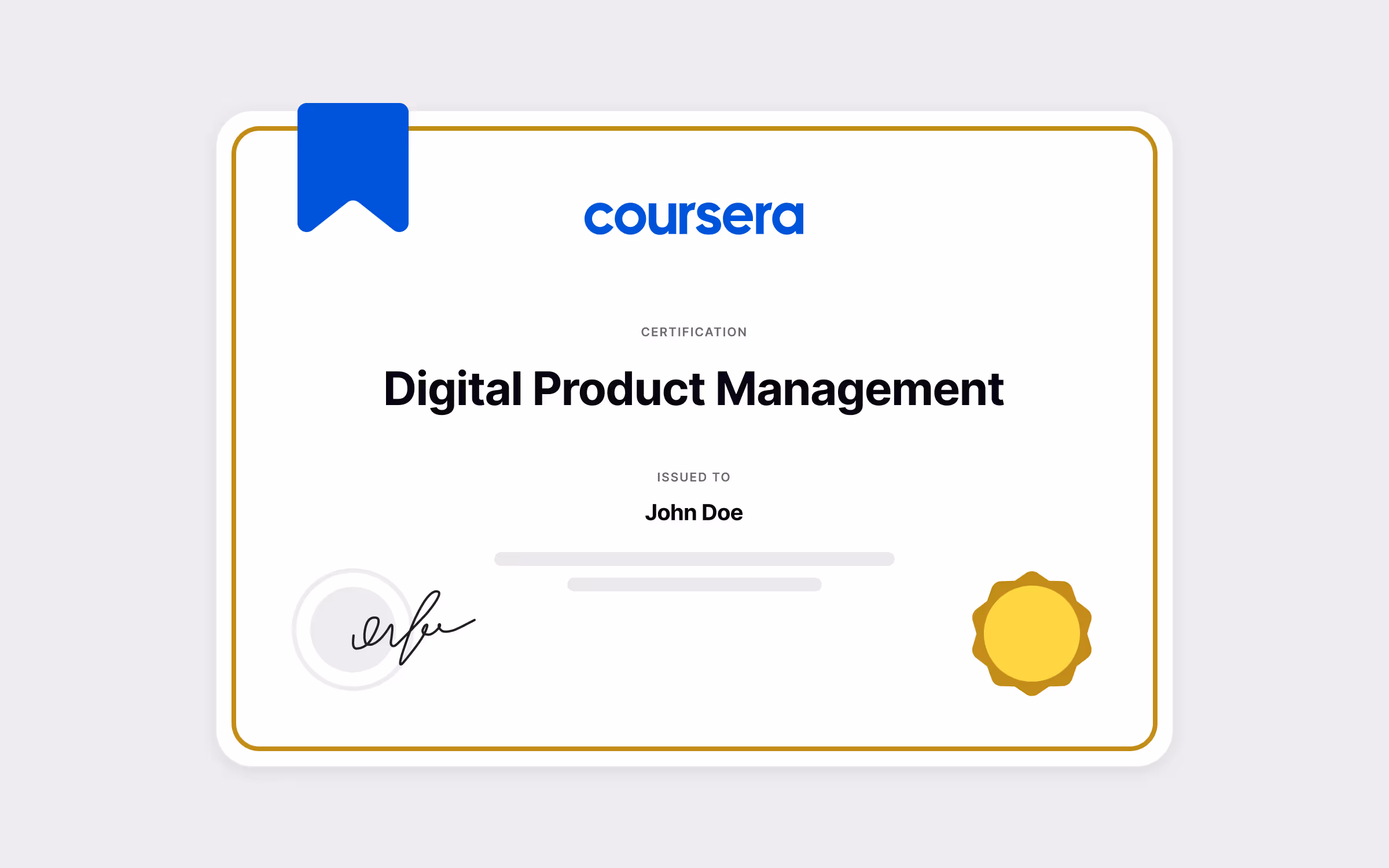 Coursera Paid PM Certification