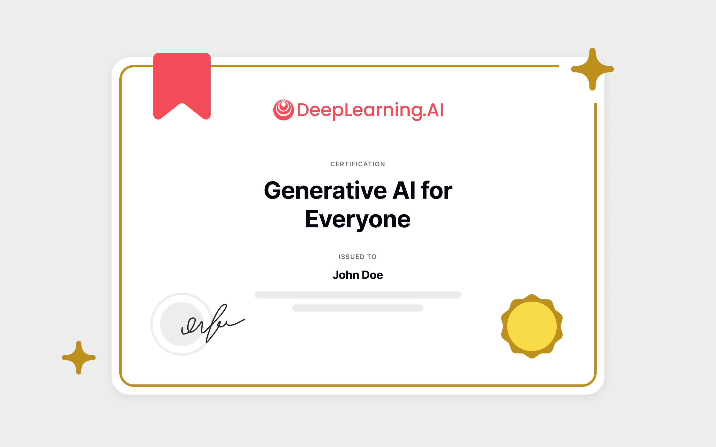 Deep Learning AI Paid AI Certification