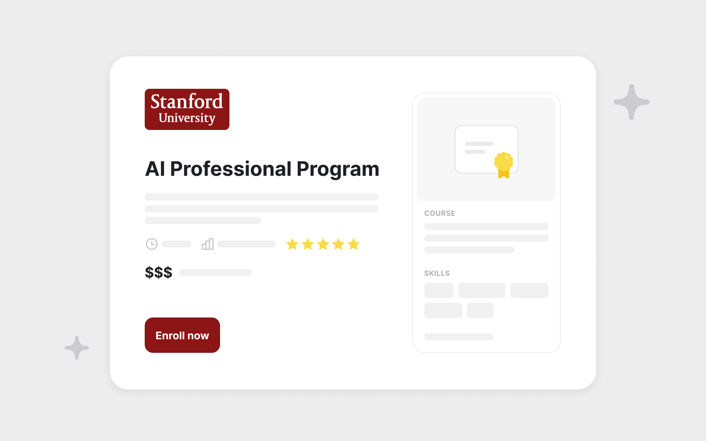 Stanford University Paid AI Course