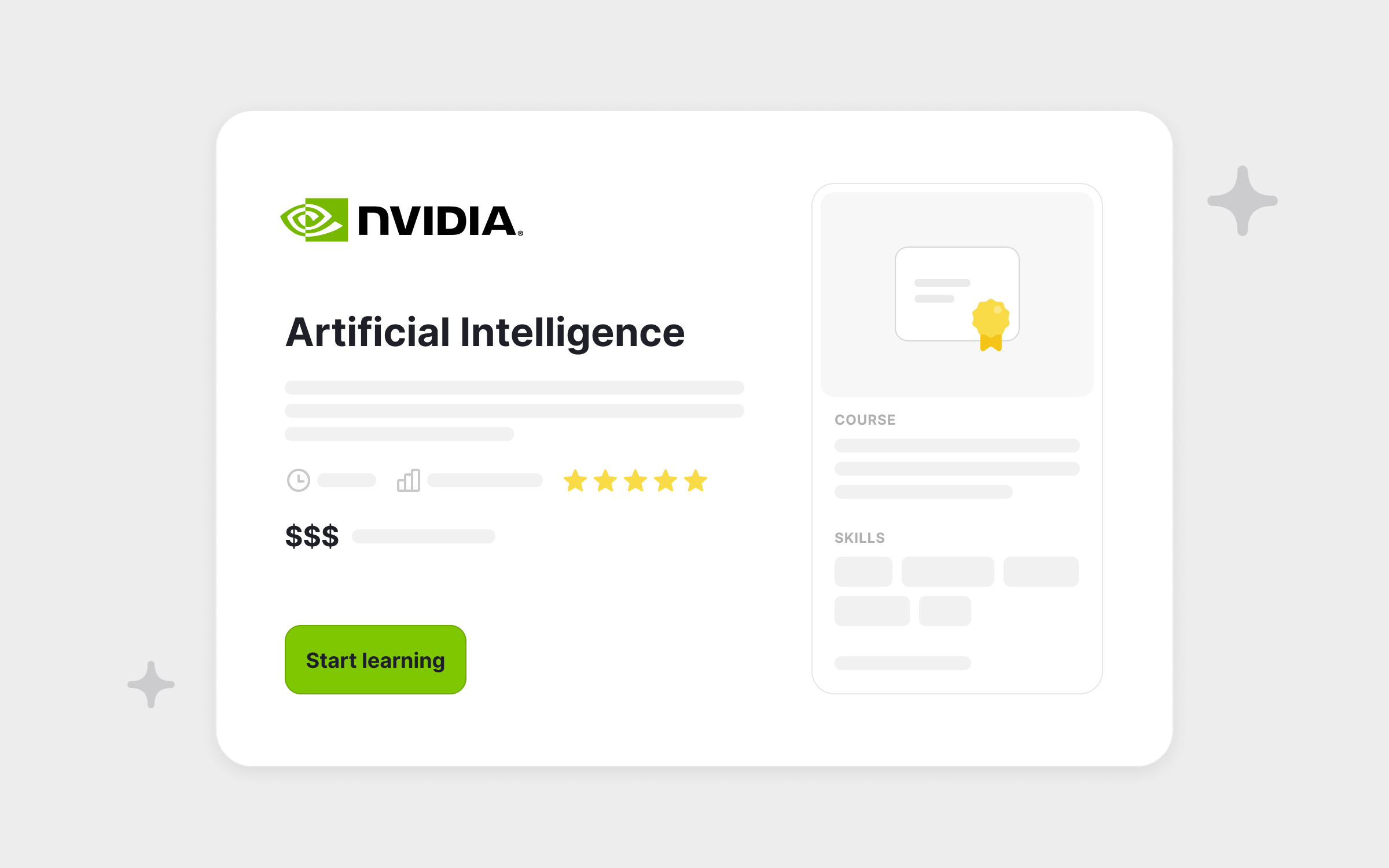 NVIDIA Deep Learning Institute Paid AI Course