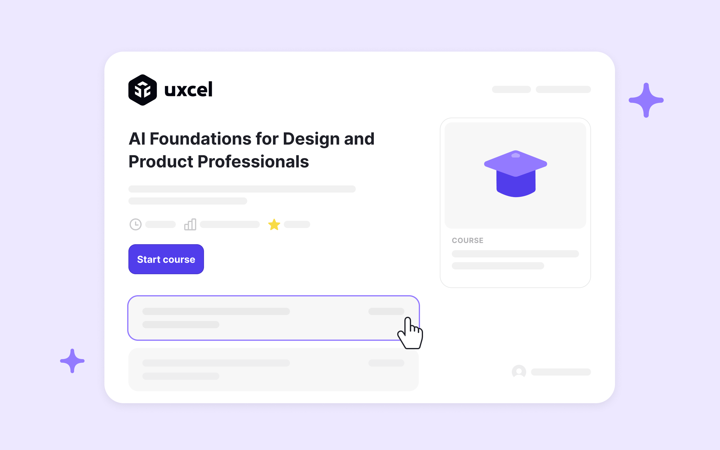 Uxcel Free AI Course