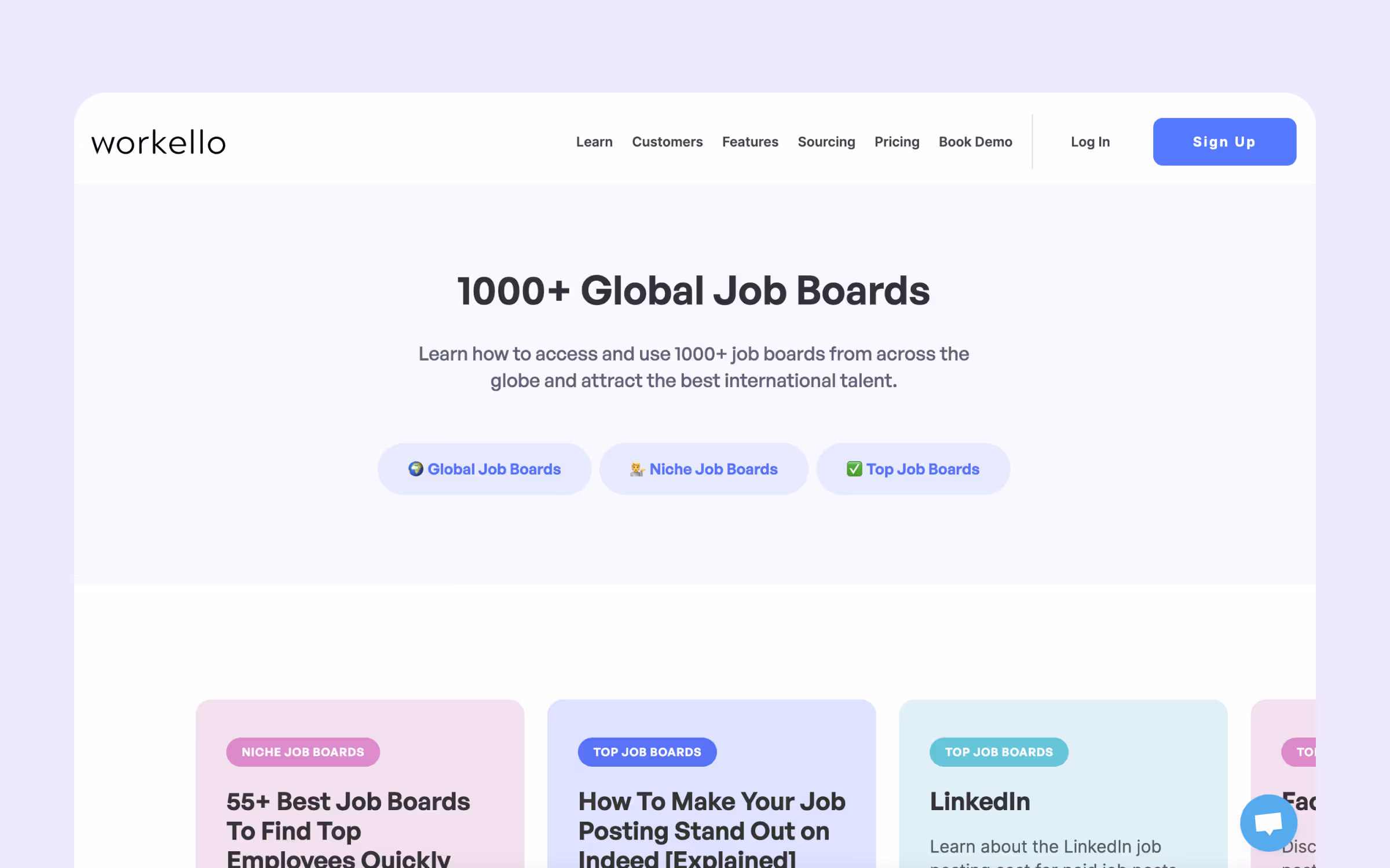 Workello PM Job Board