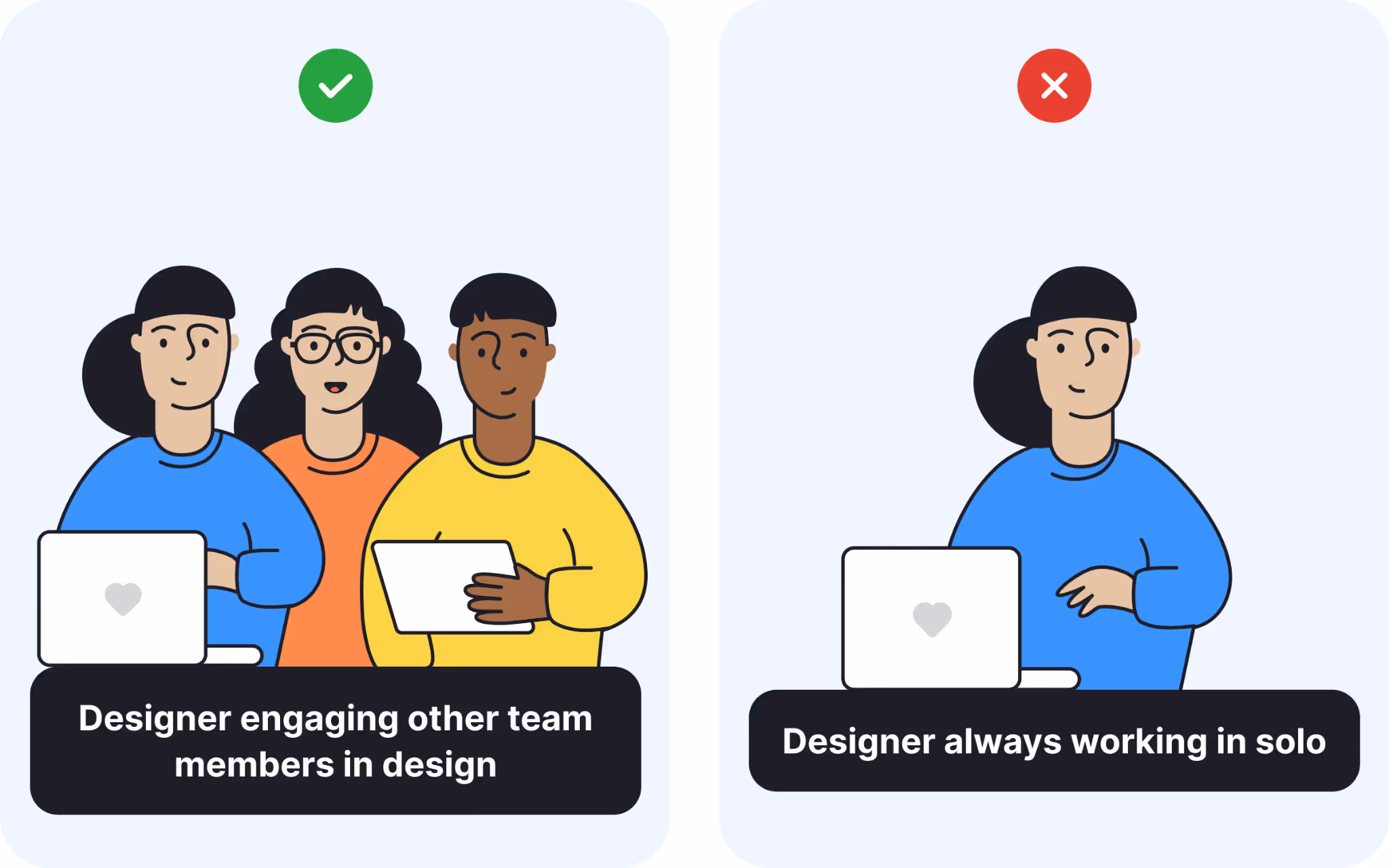 Designers are loners
