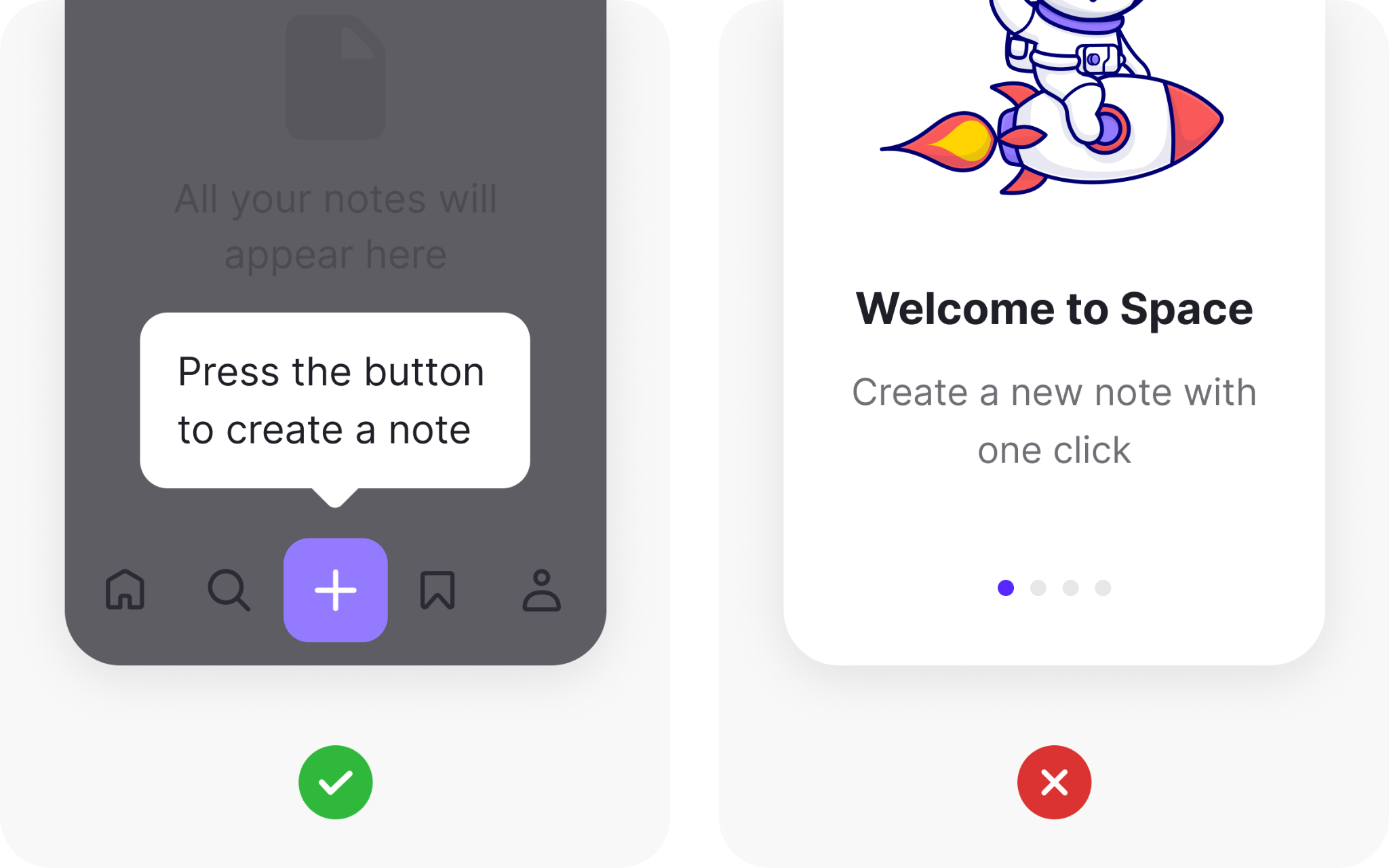 Apply progressive onboarding