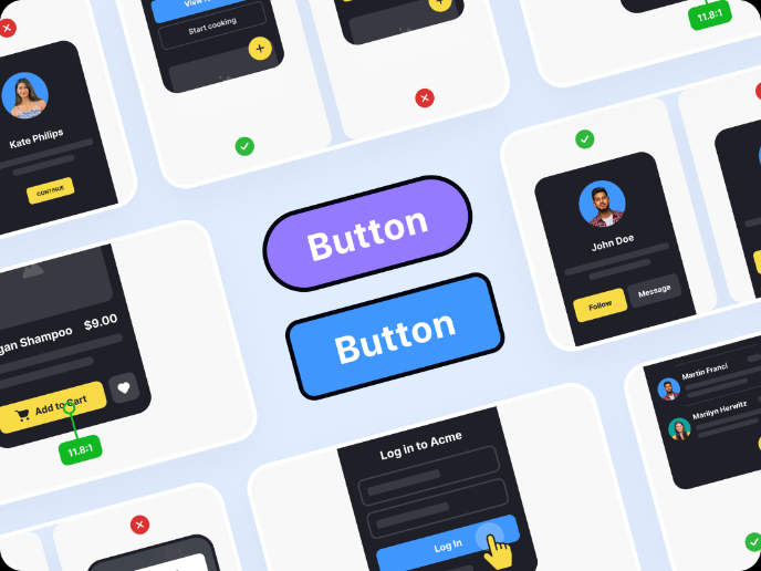 11 tips on how to design mobile buttons