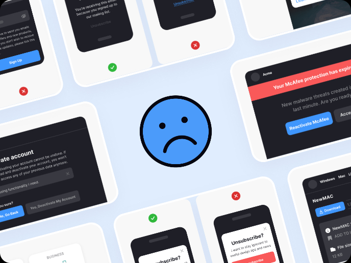 14 Dark Patterns Examples in Design You’ll Want to Avoid