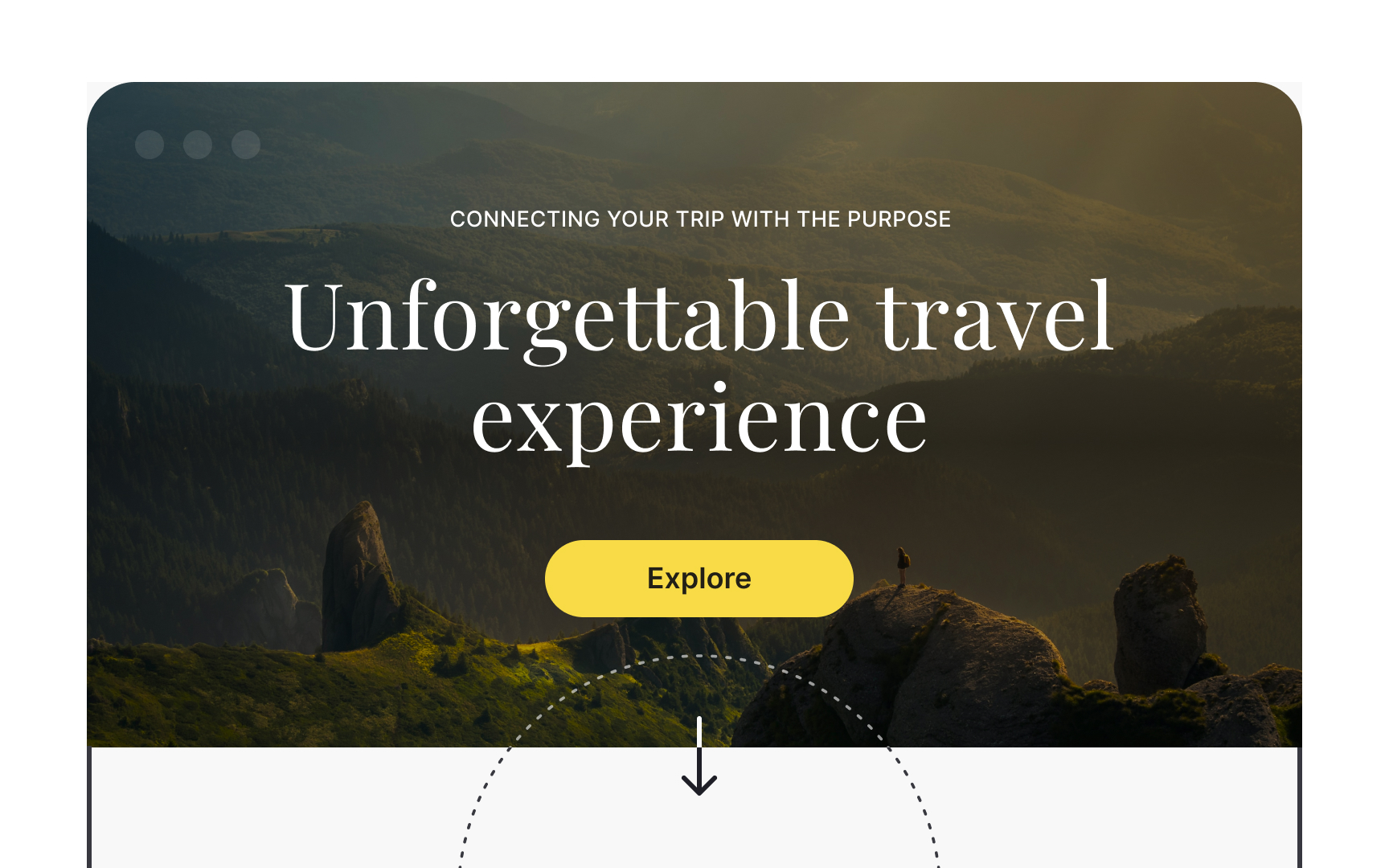 Guiding the eye with movement Best Practice